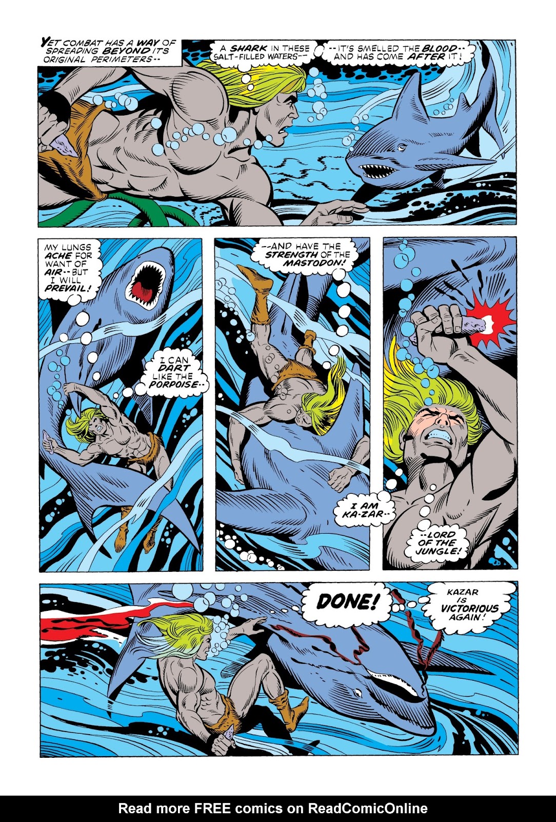 Marvel Masterworks: Ka-Zar issue TPB 2 - Page 201