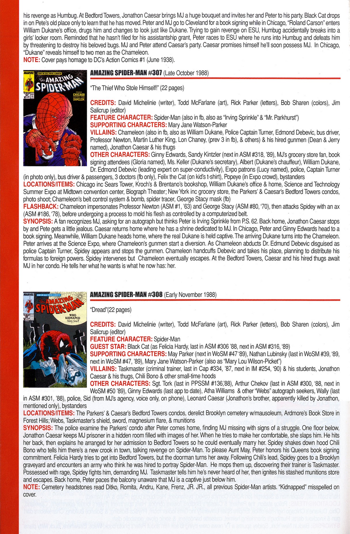 Read online Official Index to the Marvel Universe comic -  Issue #7 - 14