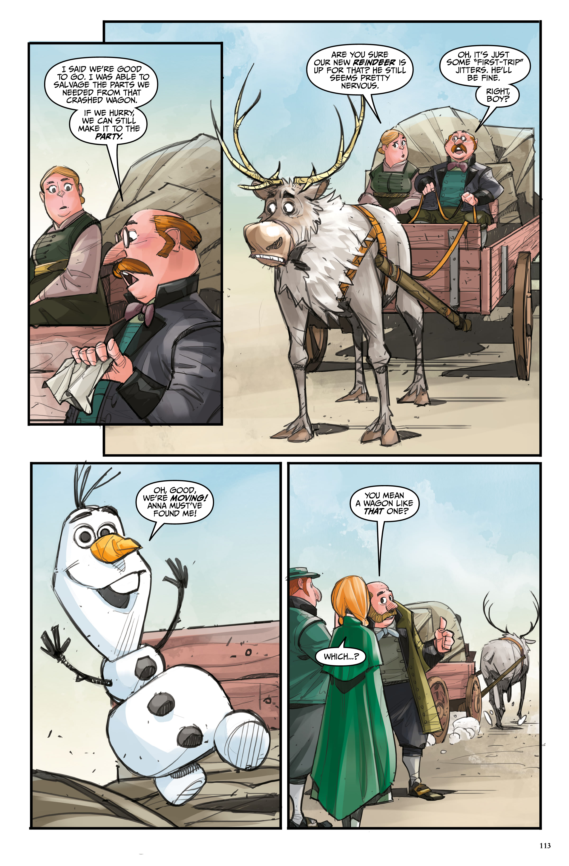 Read online Disney Frozen Library Edition comic -  Issue # TPB (Part 2) - 15