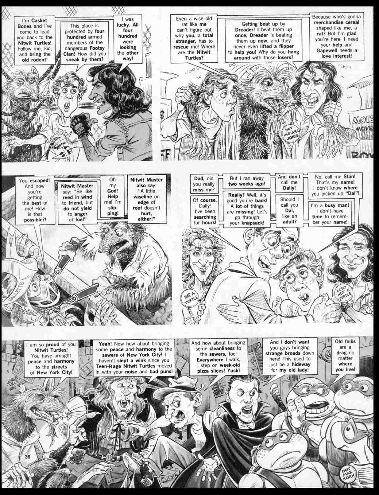 Read online MAD comic -  Issue #298 - 38