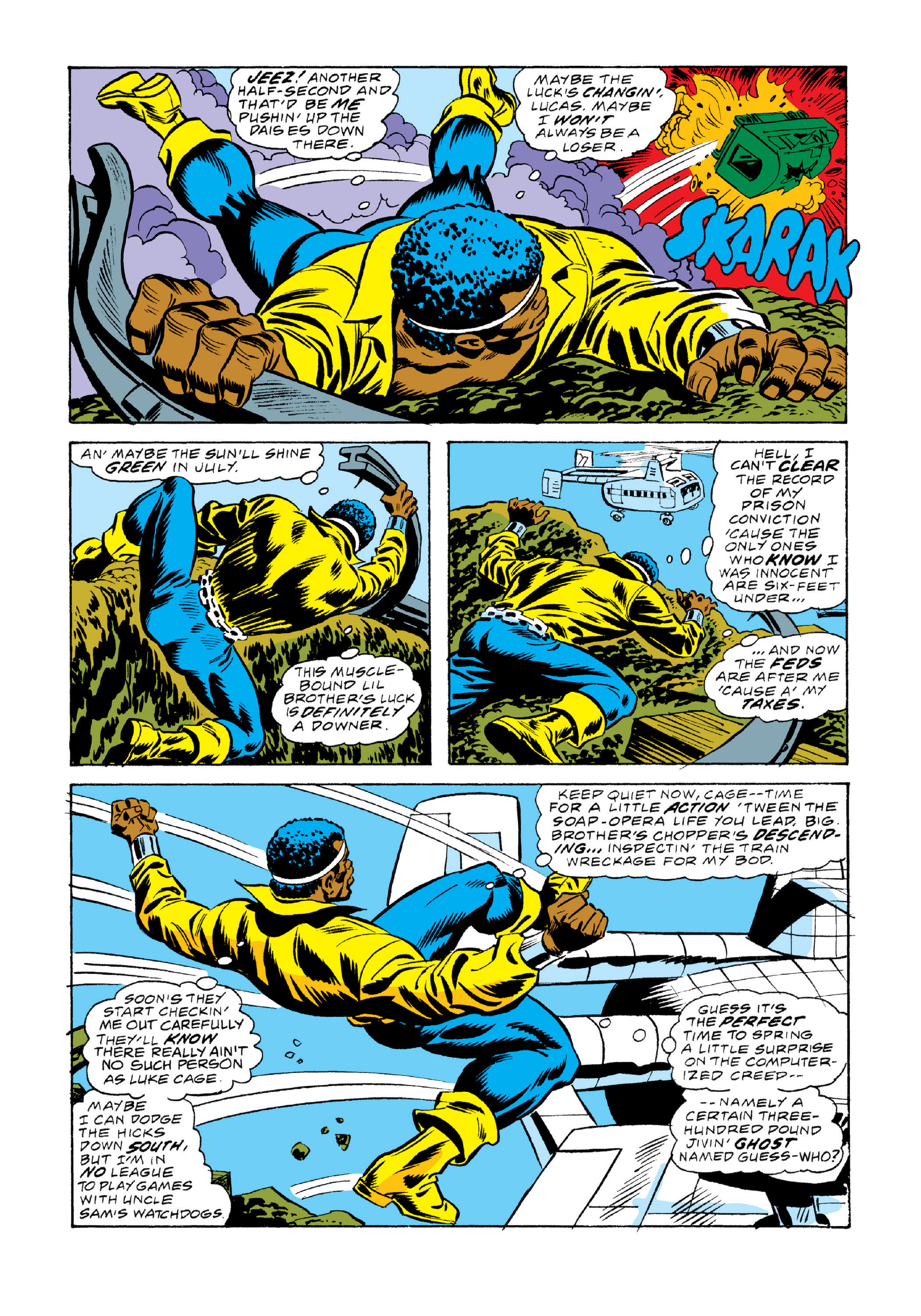 Read online Marvel Masterworks: Luke Cage, Power Man comic -  Issue # TPB 3 (Part 2) - 87