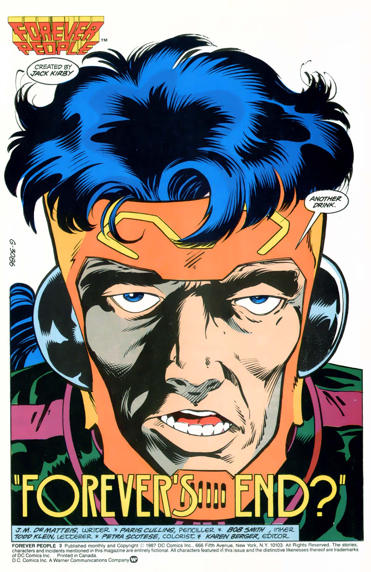 Read online Forever People (1988) comic -  Issue #3 - 3