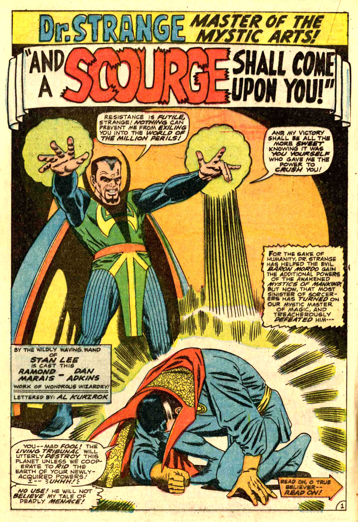 Read online Marvel Masterworks: Doctor Strange comic -  Issue # TPB 2 - 195