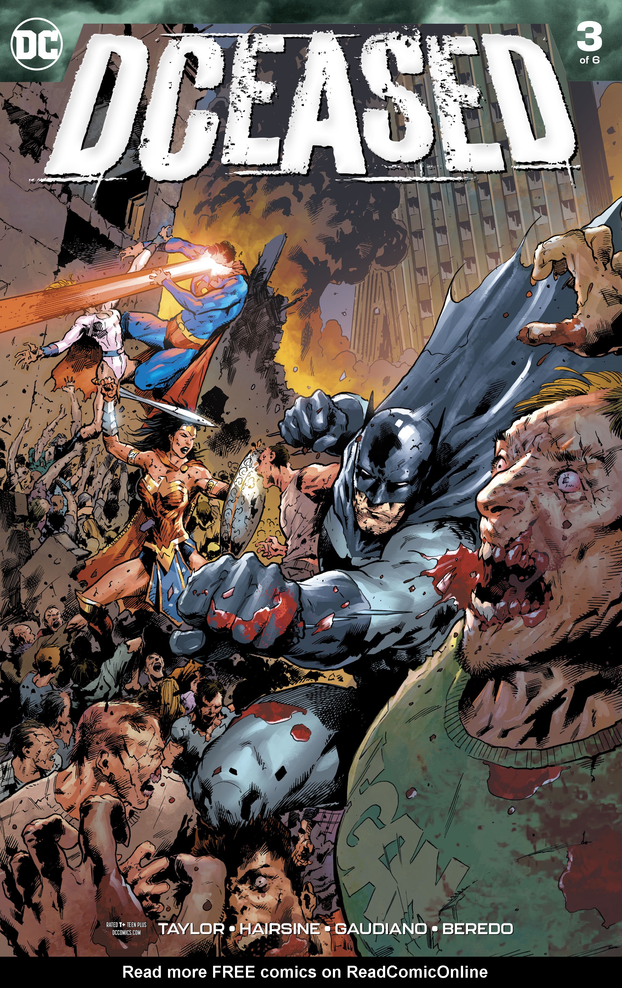 Read online DCeased comic -  Issue #3 - 1