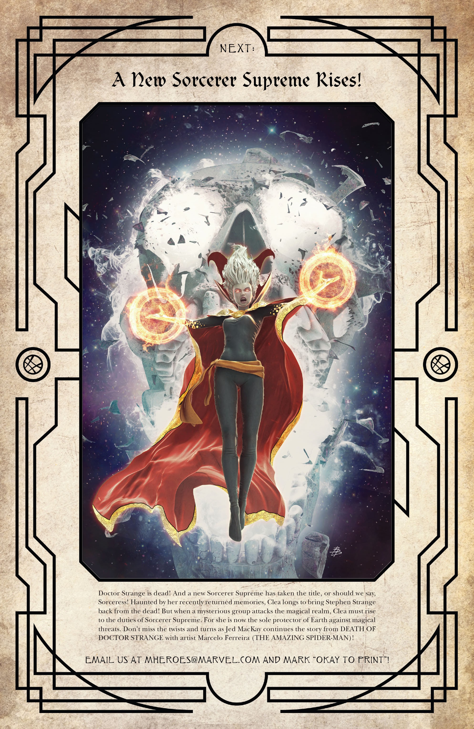 Read online Death of Doctor Strange comic -  Issue #5 - 27