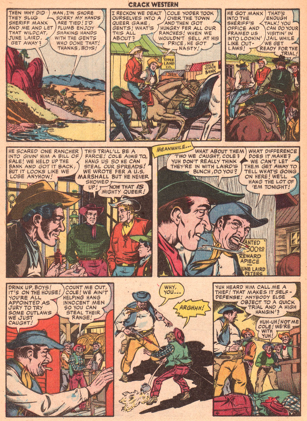 Read online Crack Western comic -  Issue #72 - 6