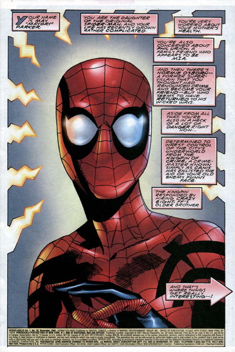 Read online Spider-Girl (1998) comic -  Issue #38 - 2