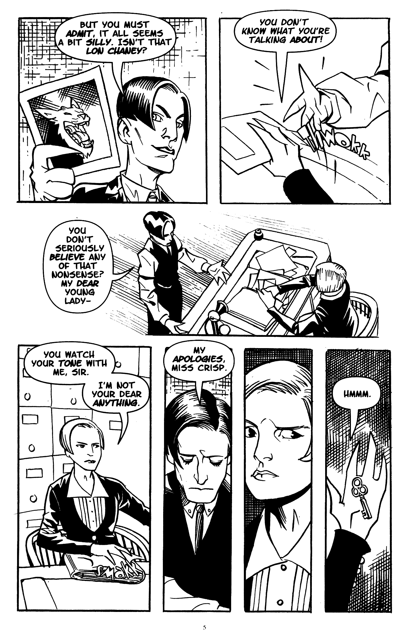Read online Courtney Crumrin Tales comic -  Issue #1 - 9