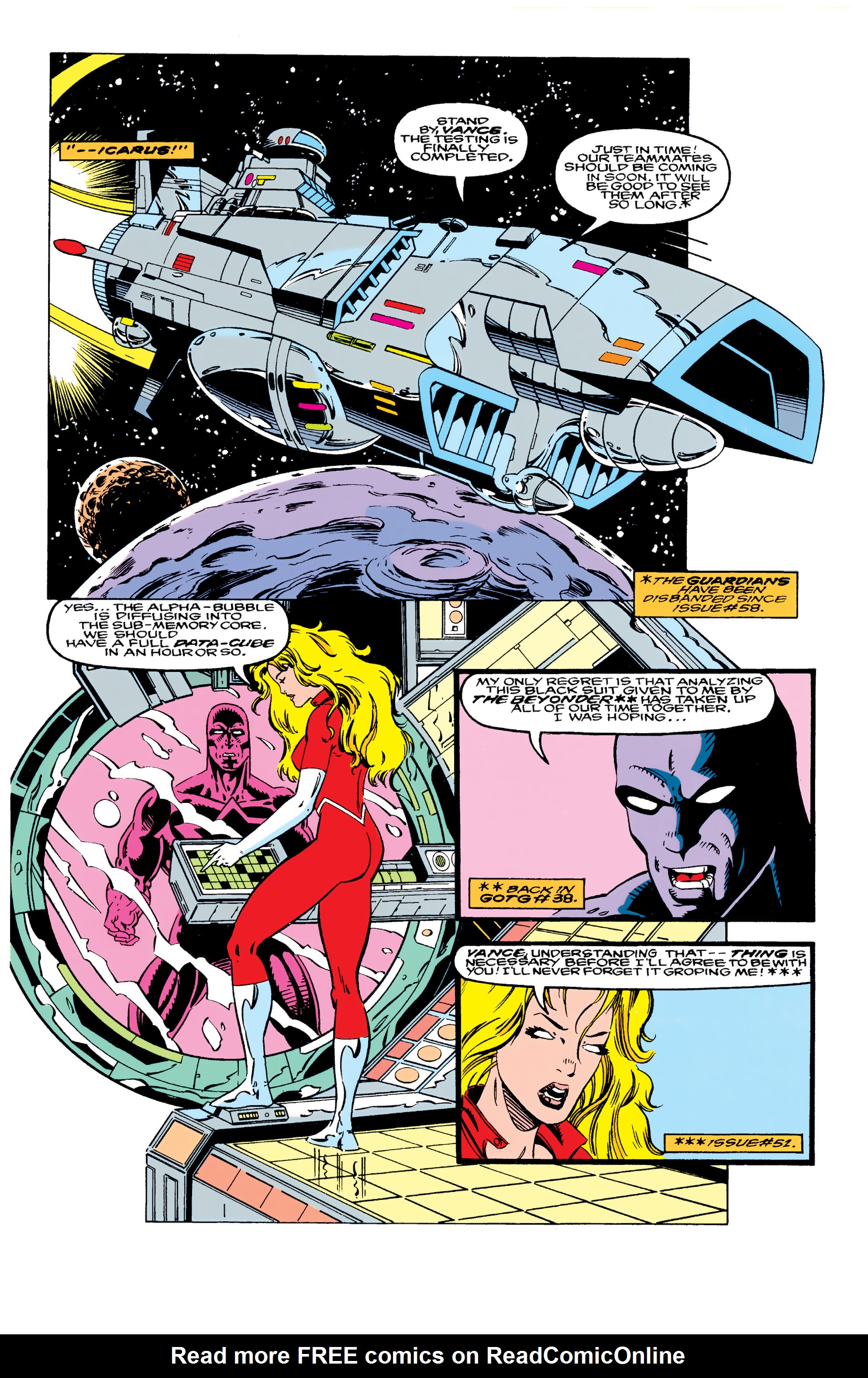 Read online Guardians of the Galaxy (1990) comic -  Issue # _TPB In The Year 3000 3 (Part 4) - 22
