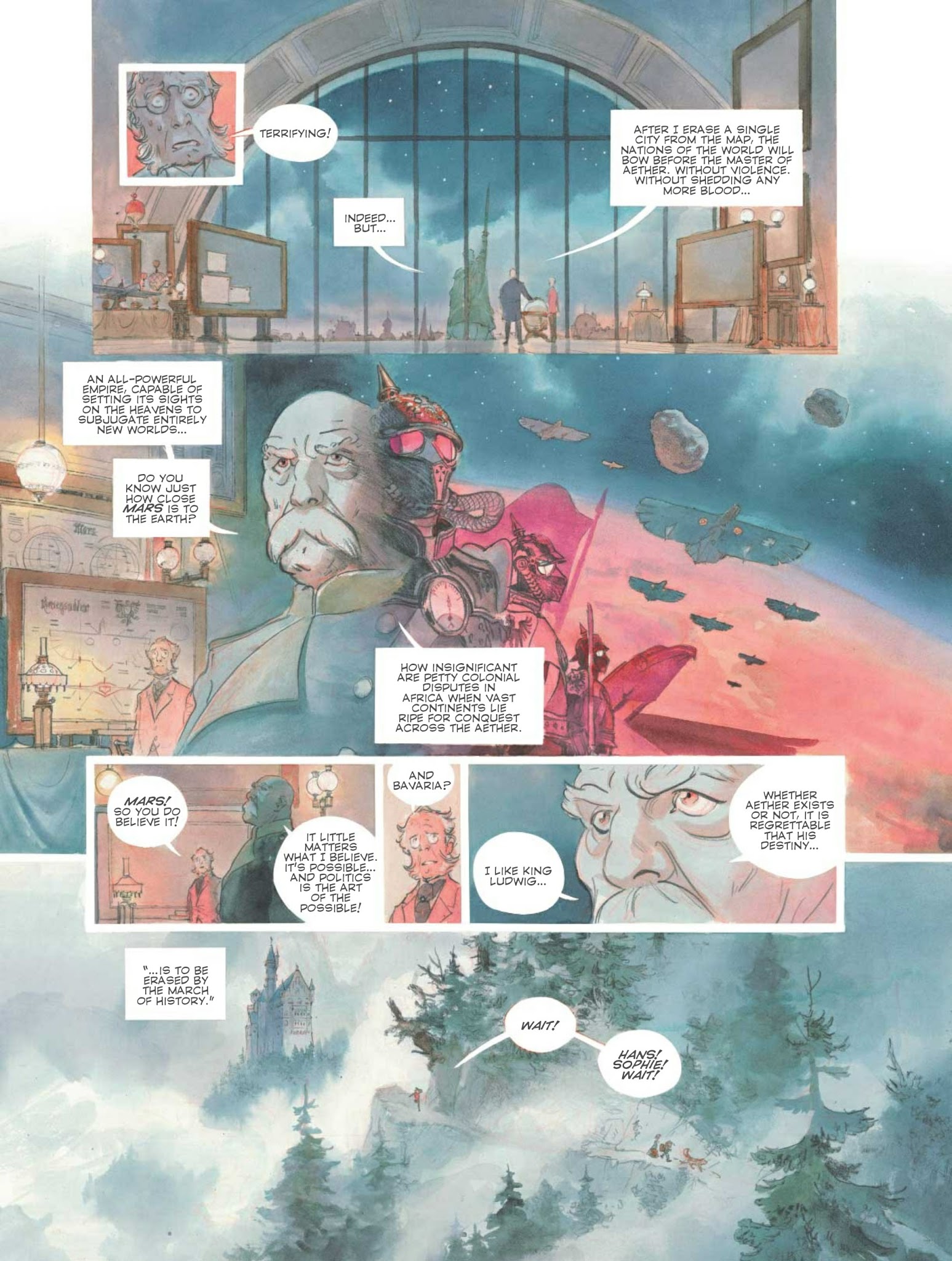 Read online Castle In the Stars: The Space Race of 1869 comic -  Issue # Full - 44