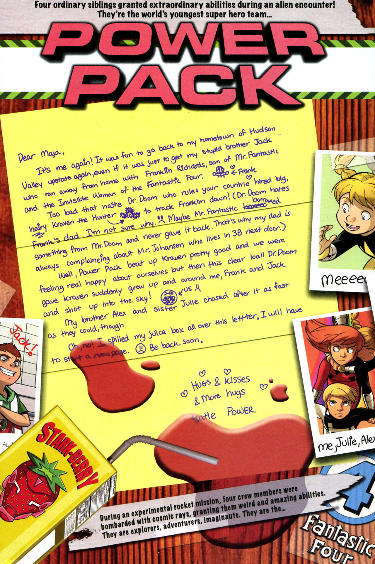 Read online Fantastic Four and Power Pack comic -  Issue #3 - 2