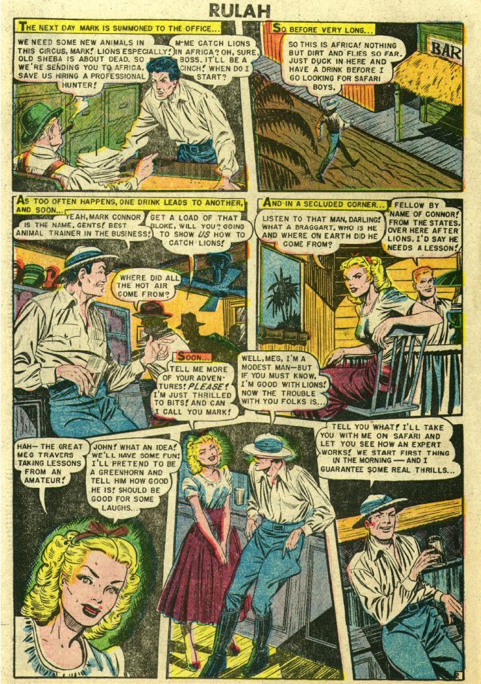 Read online Rulah - Jungle Goddess comic -  Issue #23 - 30