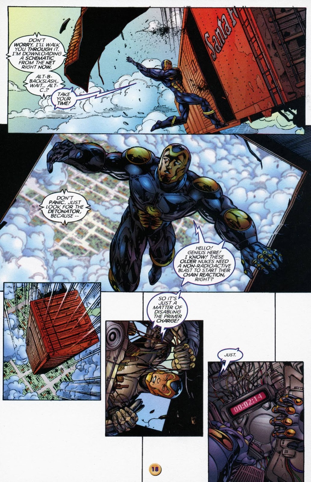 X-O Manowar (1996) issue 4 - Page 16