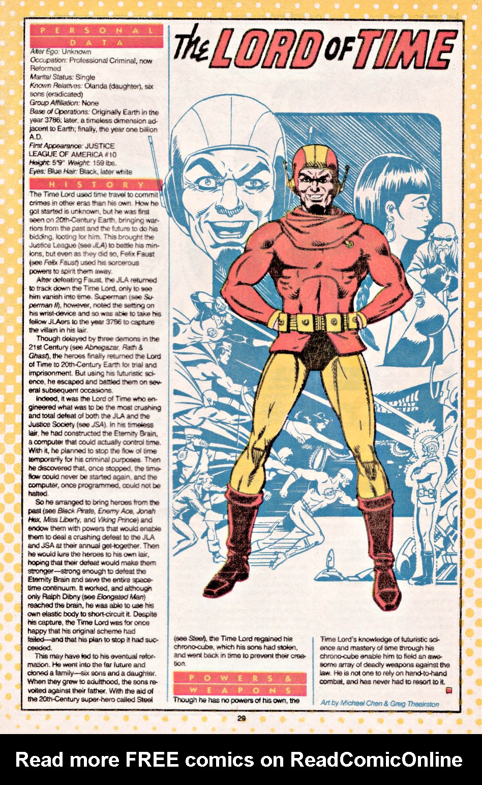 Read online Who's Who: The Definitive Directory of the DC Universe comic -  Issue #13 - 29