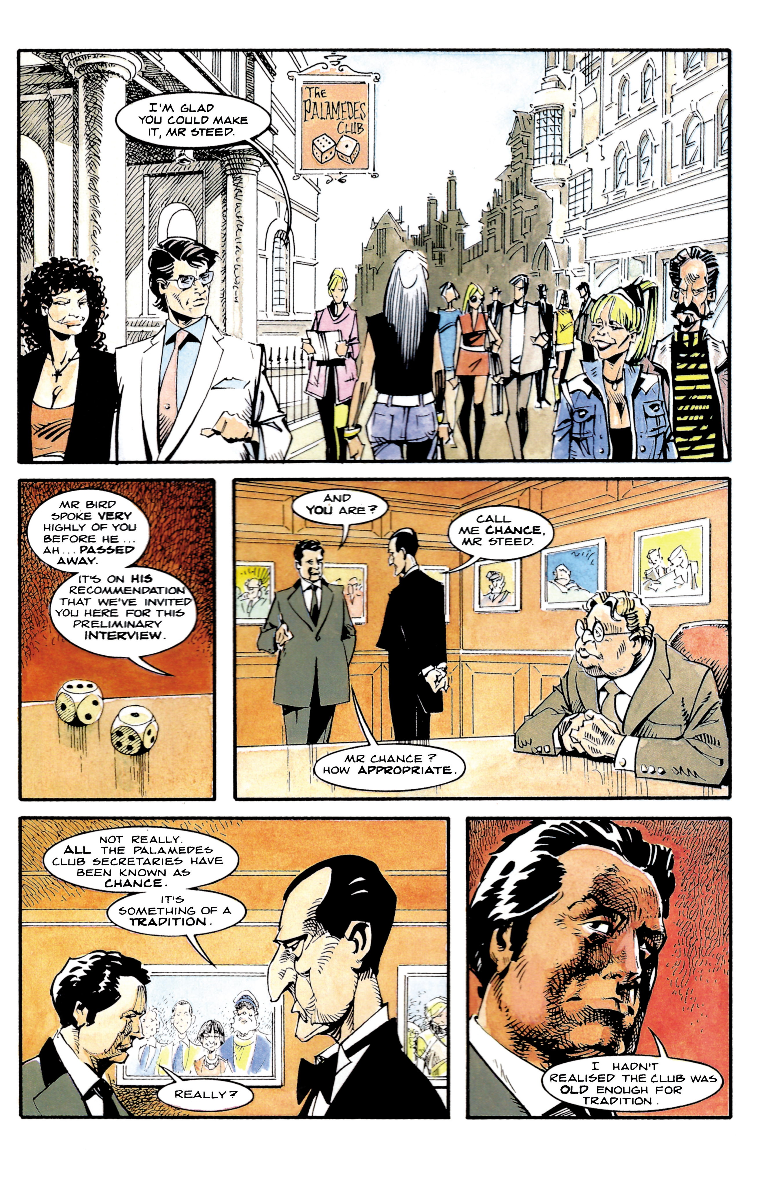 Read online Steed & Mrs. Peel: Golden Game comic -  Issue # Full - 54