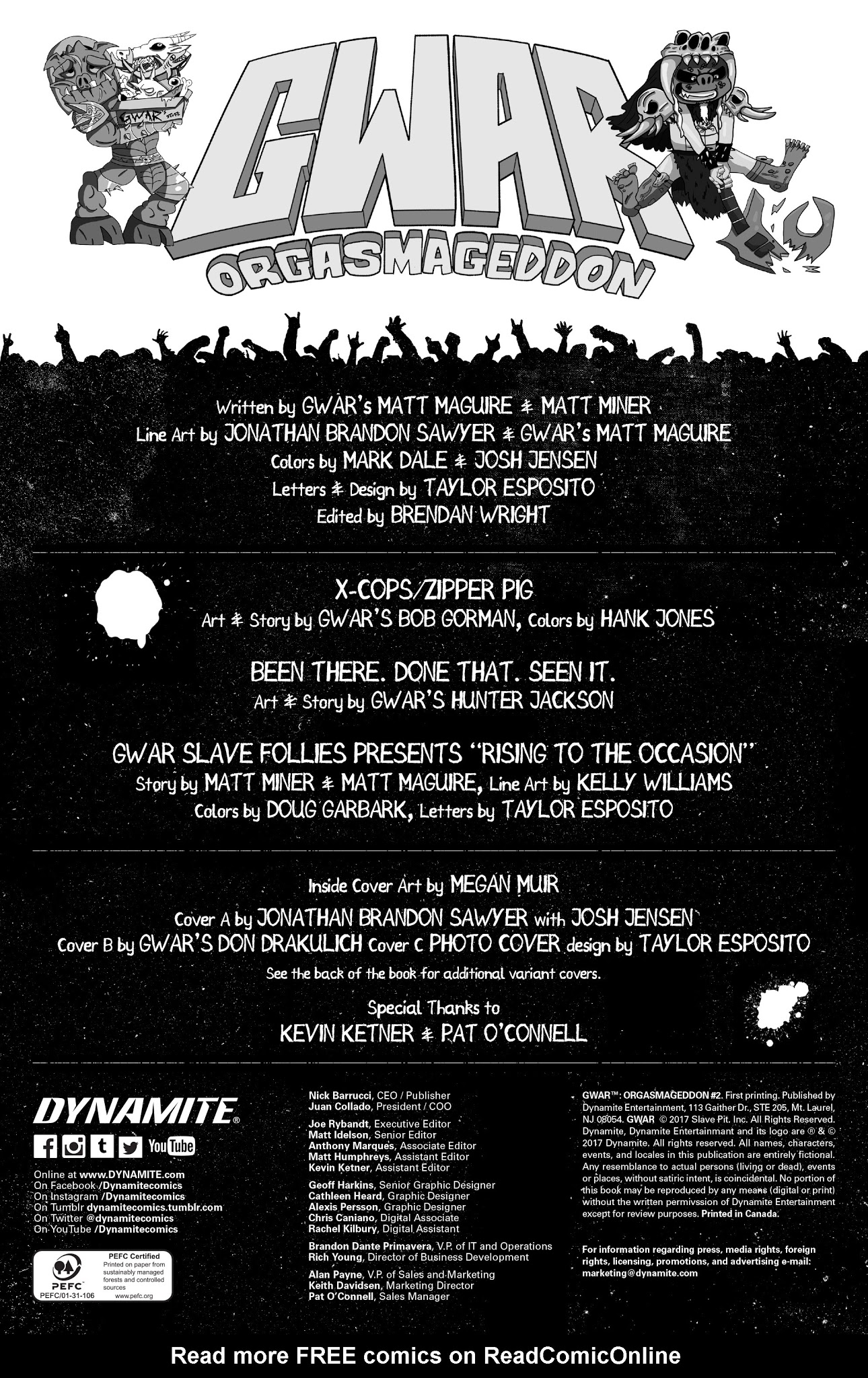 Read online Gwar: Orgasmageddon comic -  Issue #2 - 4