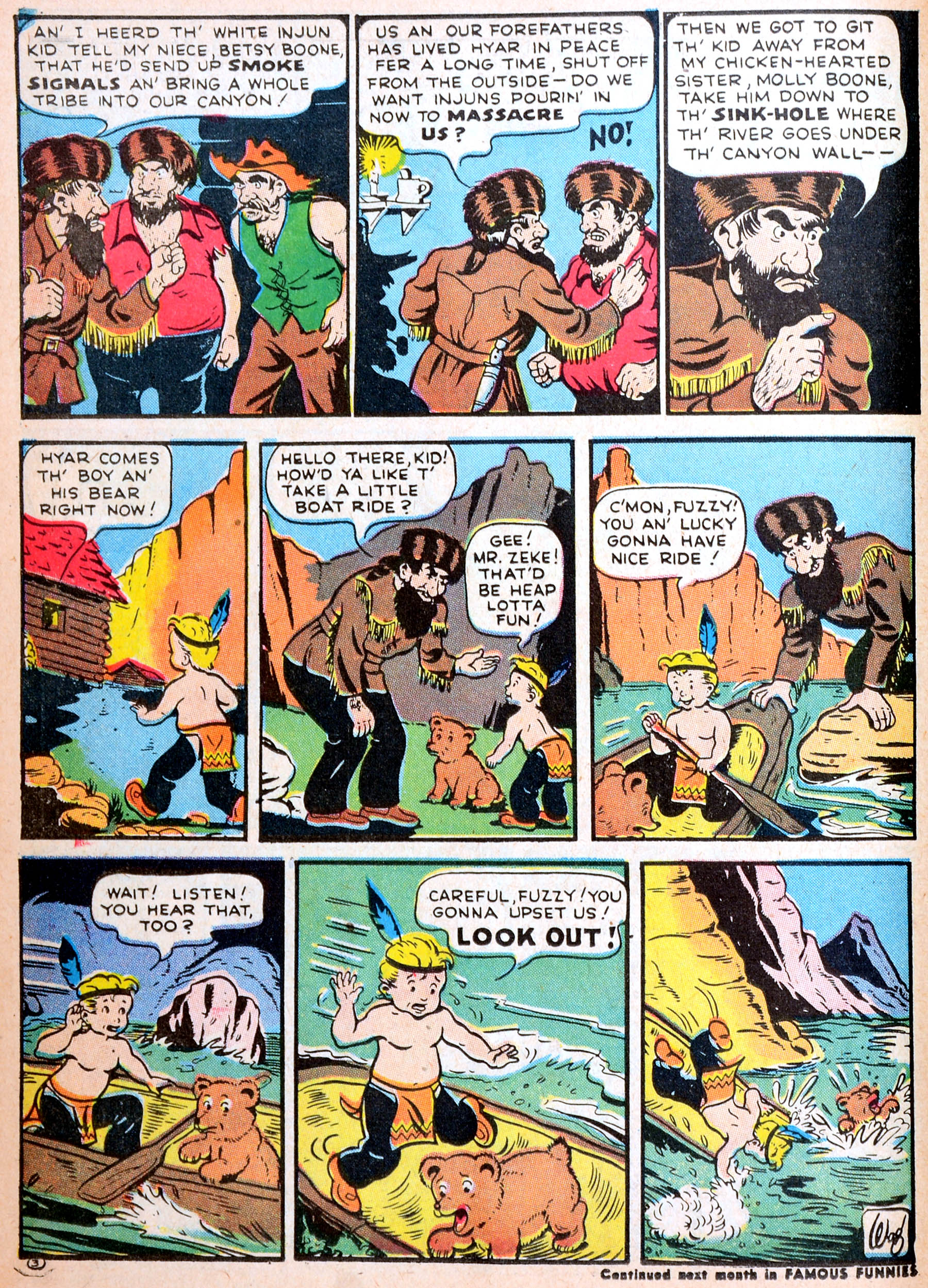 Read online Famous Funnies comic -  Issue #88 - 47