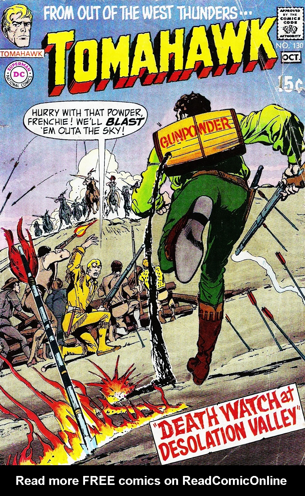 Read online Tomahawk comic -  Issue #130 - 1