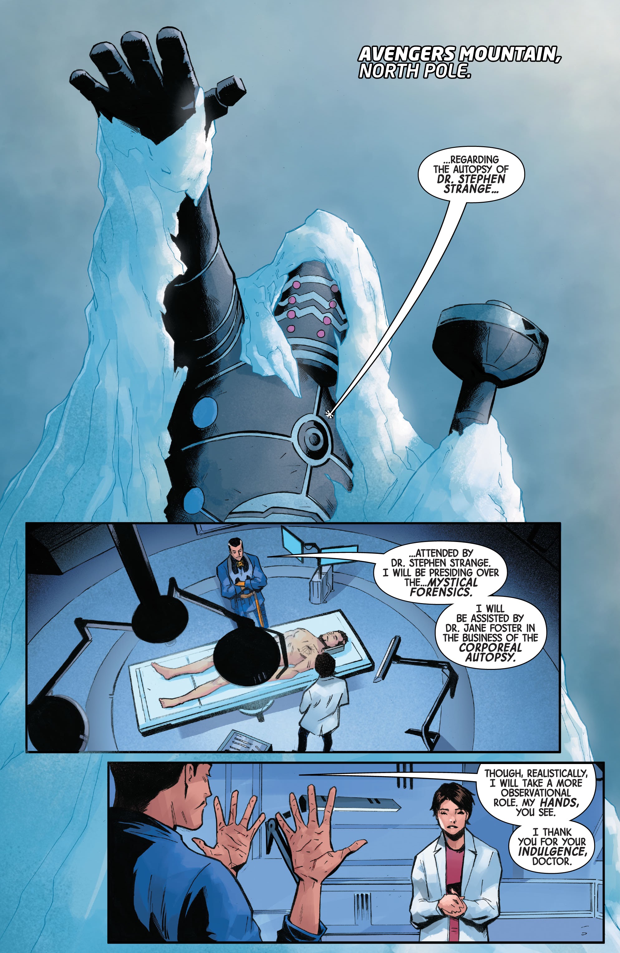 Read online Death of Doctor Strange comic -  Issue #3 - 4