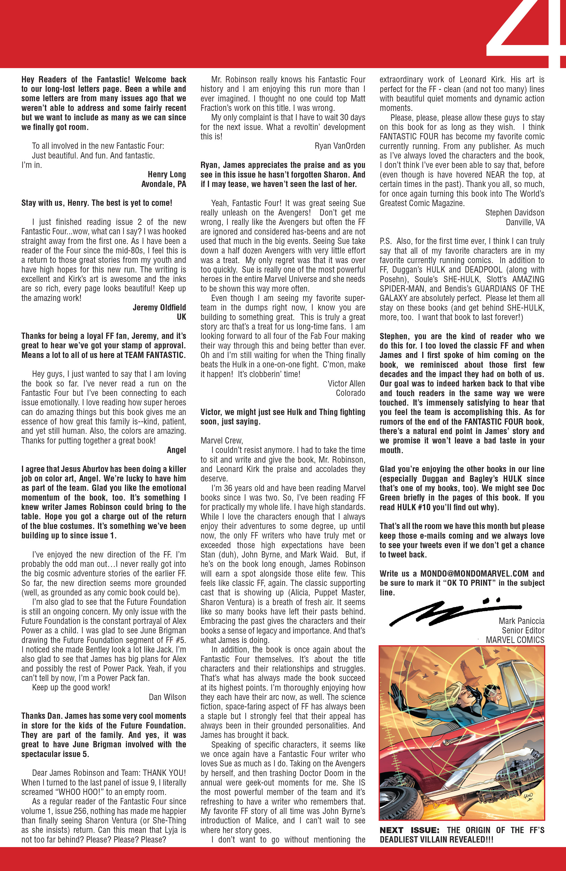 Read online Fantastic Four (2014) comic -  Issue #13 - 21