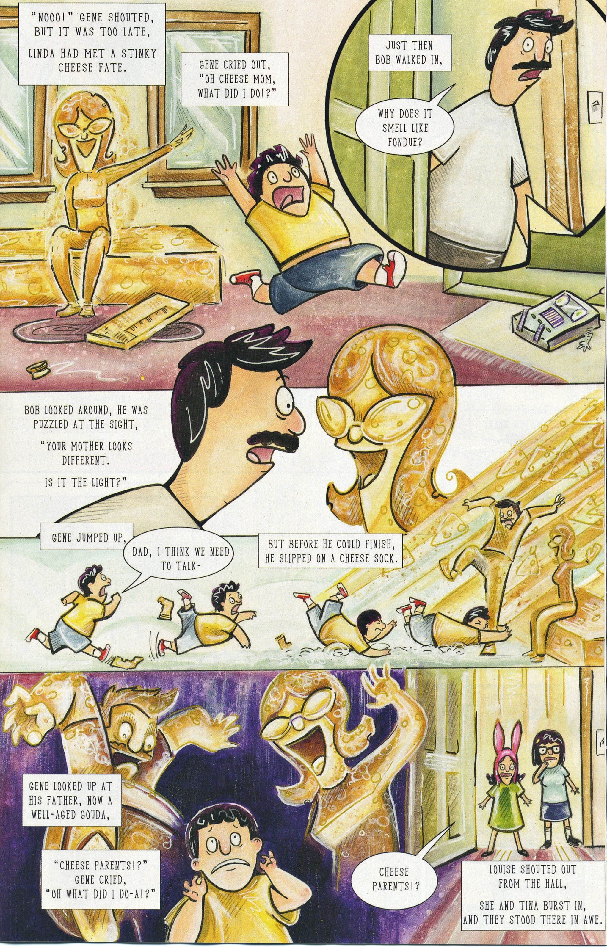 Read online Free Comic Book Day 2019 comic -  Issue # Bob's Burgers - 21