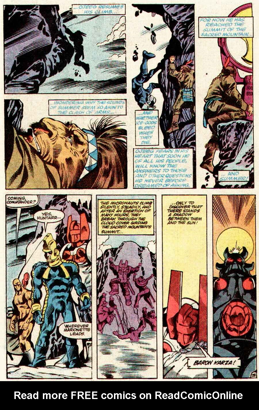 Read online Micronauts (1979) comic -  Issue #57 - 25