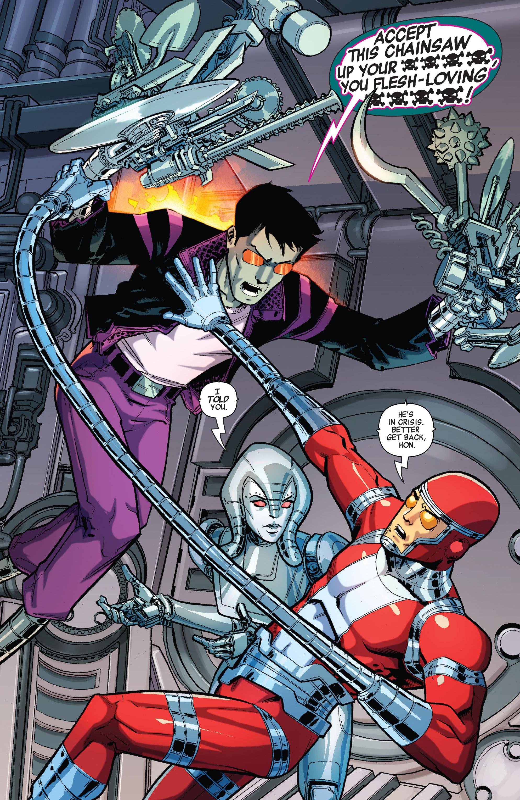 Read online 2020 Machine Man comic -  Issue #2 - 4