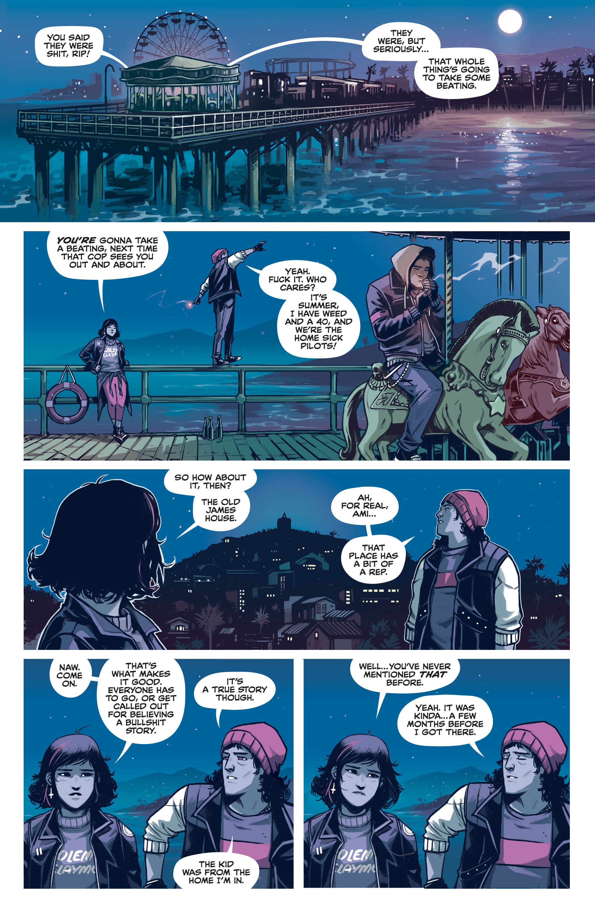 Read online Home Sick Pilots comic -  Issue #1 - 10