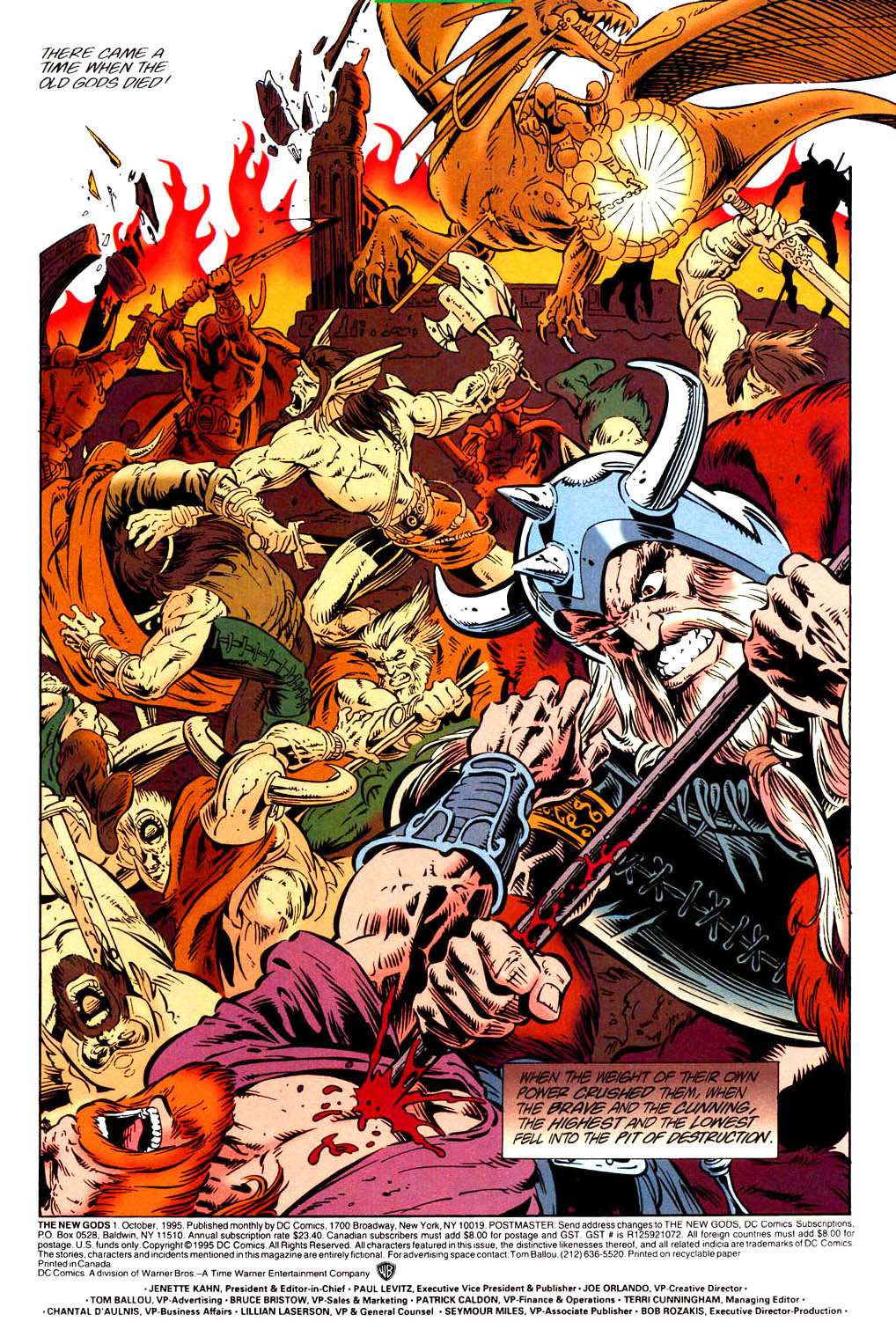 Read online The New Gods (1995) comic -  Issue #1 - 2