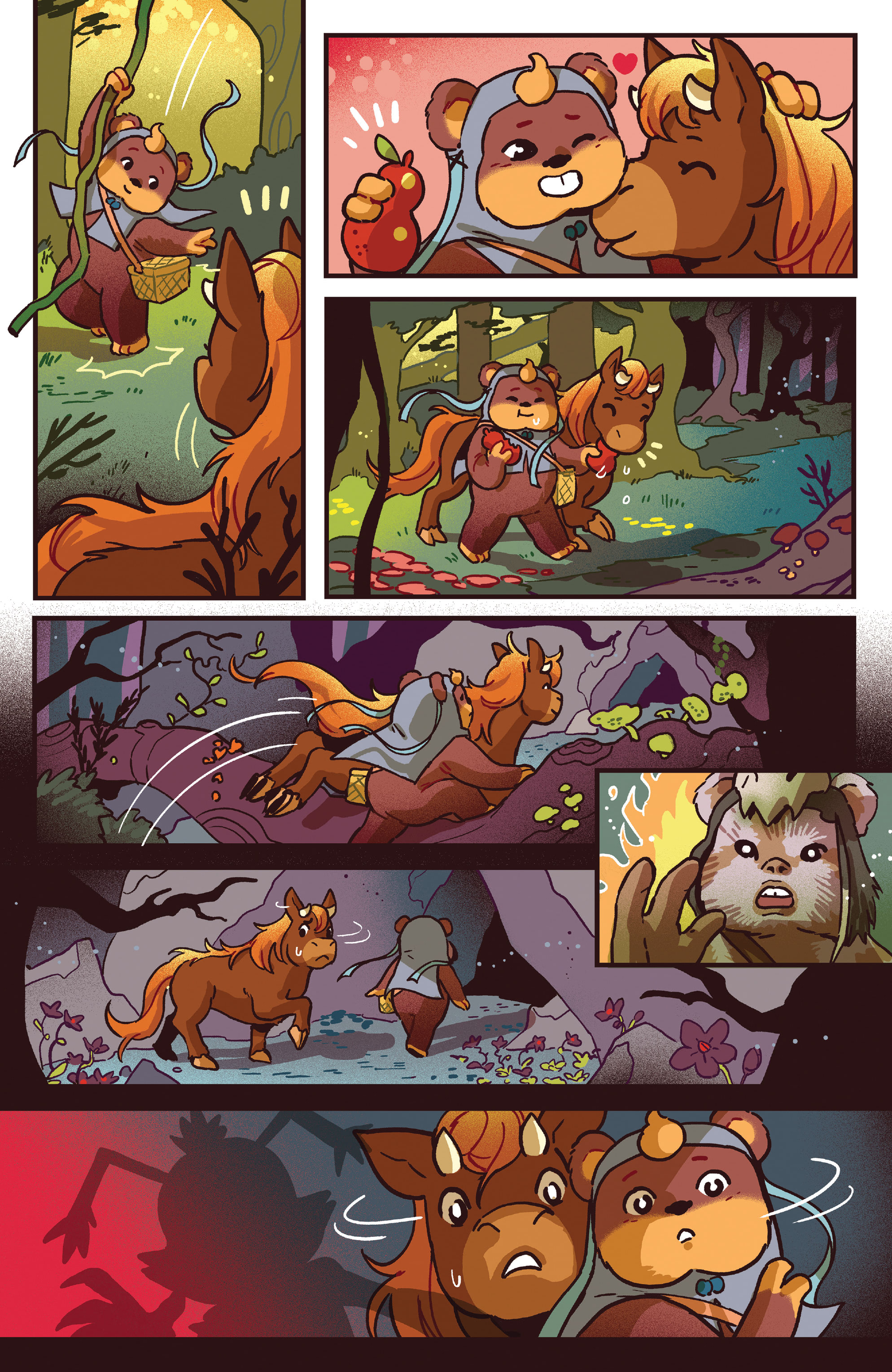 Read online Star Wars: Return Of The Jedi - Ewoks comic -  Issue #1 - 7