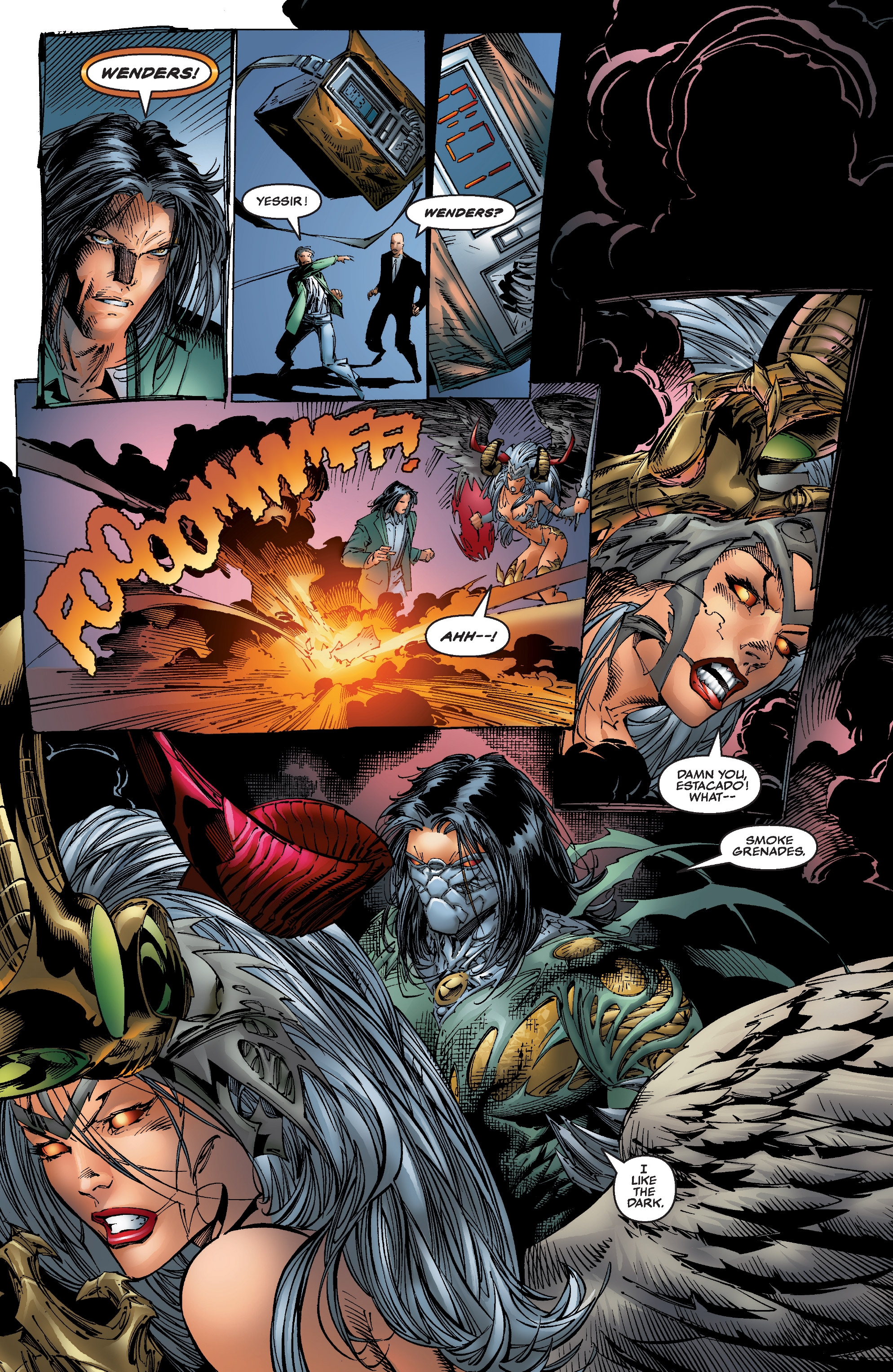 Read online The Darkness: Darkness/Batman & Darkness/Superman 20th Anniversary Collection comic -  Issue # TPB (Part 3) - 15