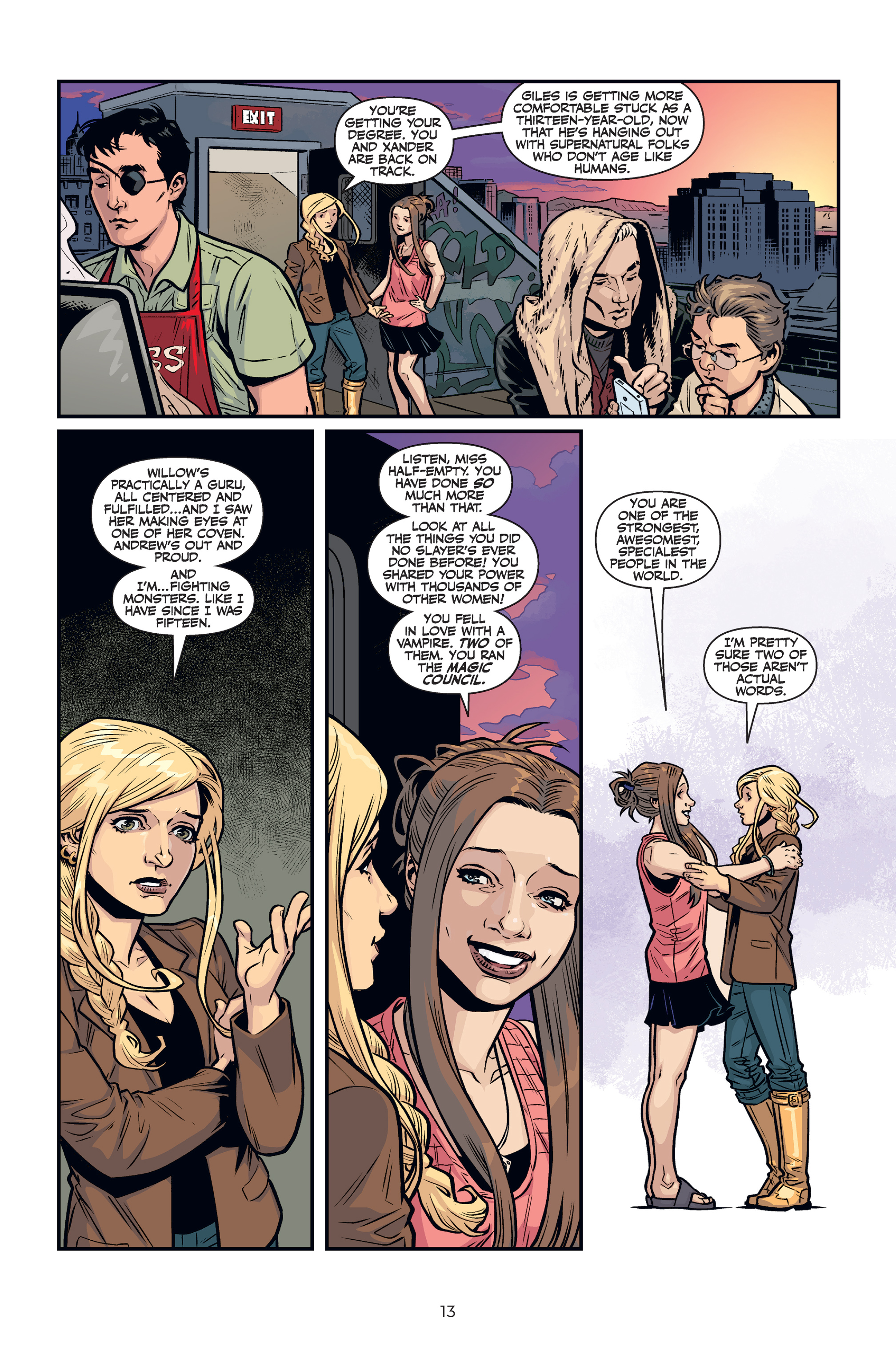 Read online Buffy the Vampire Slayer Season 11 comic -  Issue # _Library Edition (Part 1) - 14
