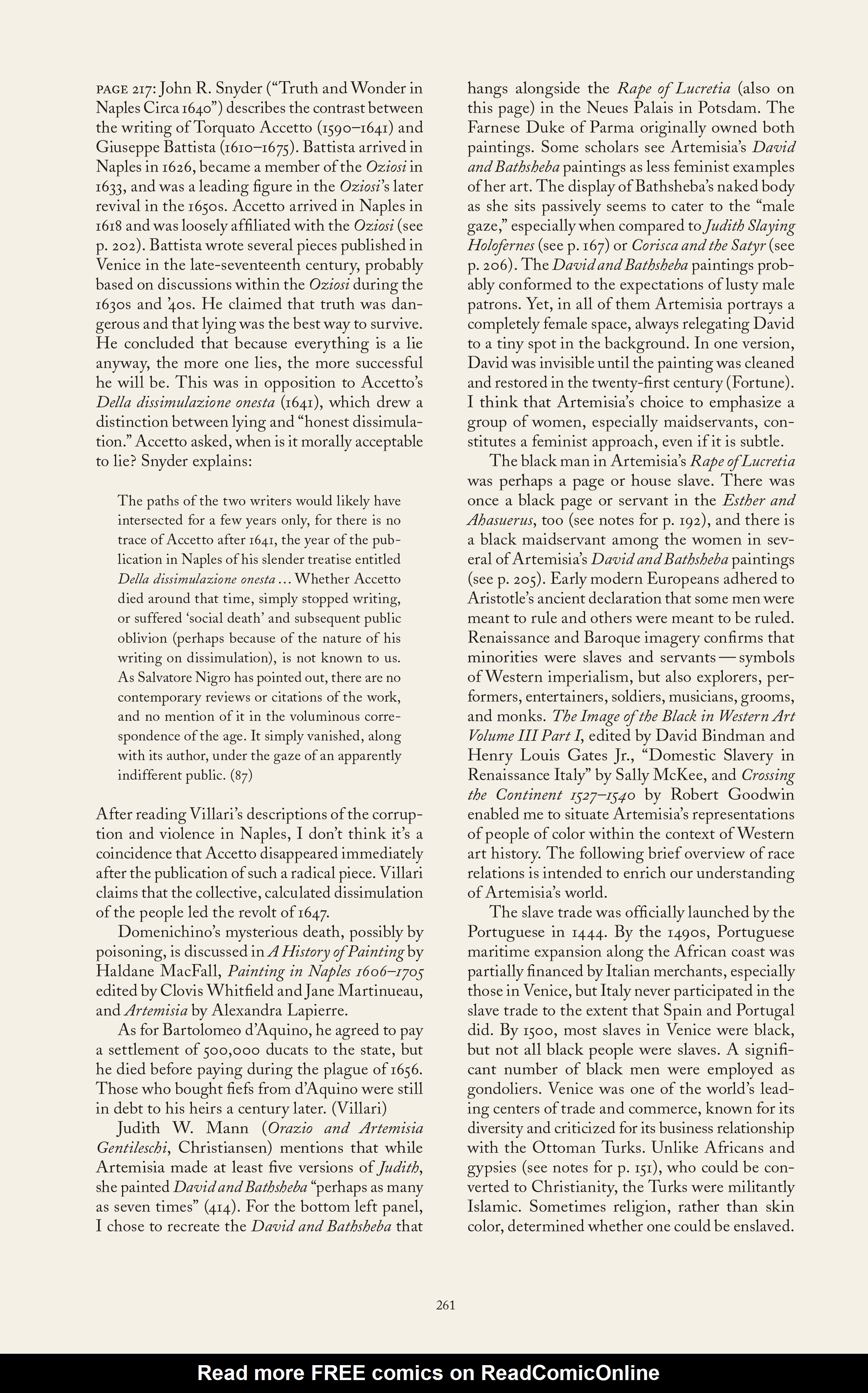 Read online I Know What I Am: The Life and Times of Artemisia Gentileschi comic -  Issue # TPB (Part 3) - 67