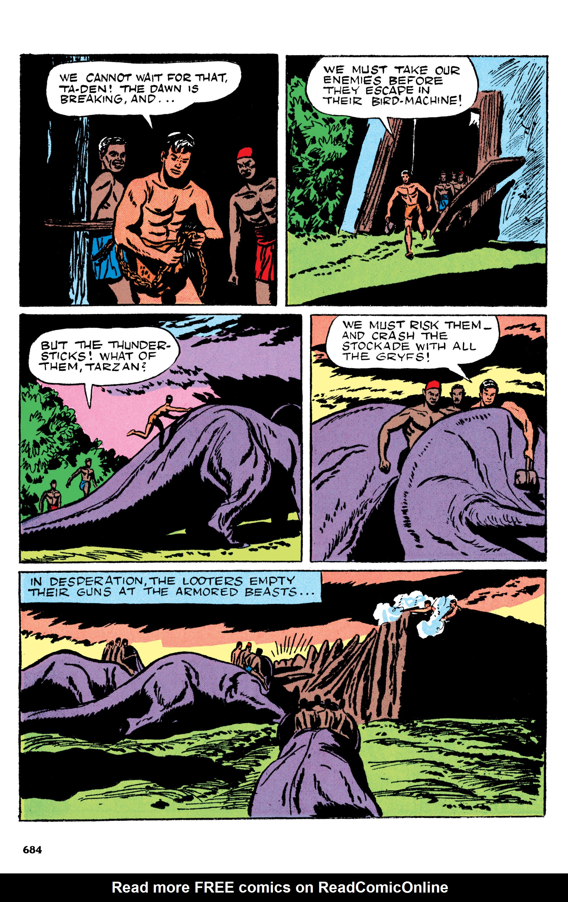 Read online Edgar Rice Burroughs Tarzan: The Jesse Marsh Years Omnibus comic -  Issue # TPB (Part 7) - 86