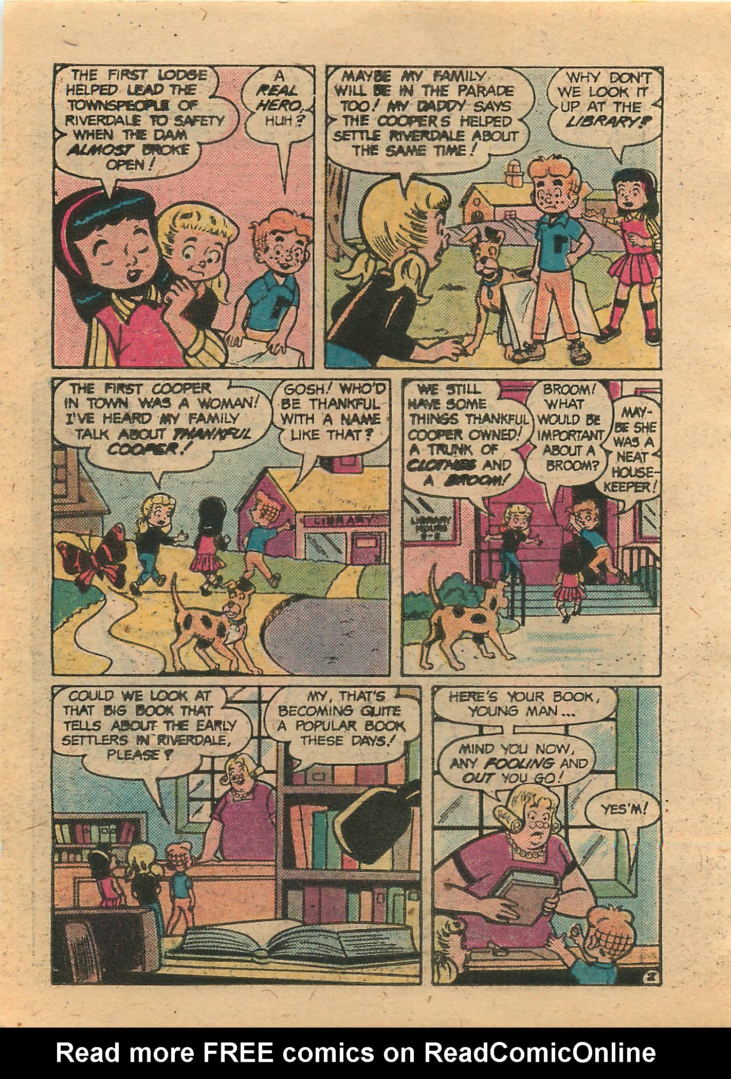 Read online Little Archie Comics Digest Magazine comic -  Issue #6 - 9
