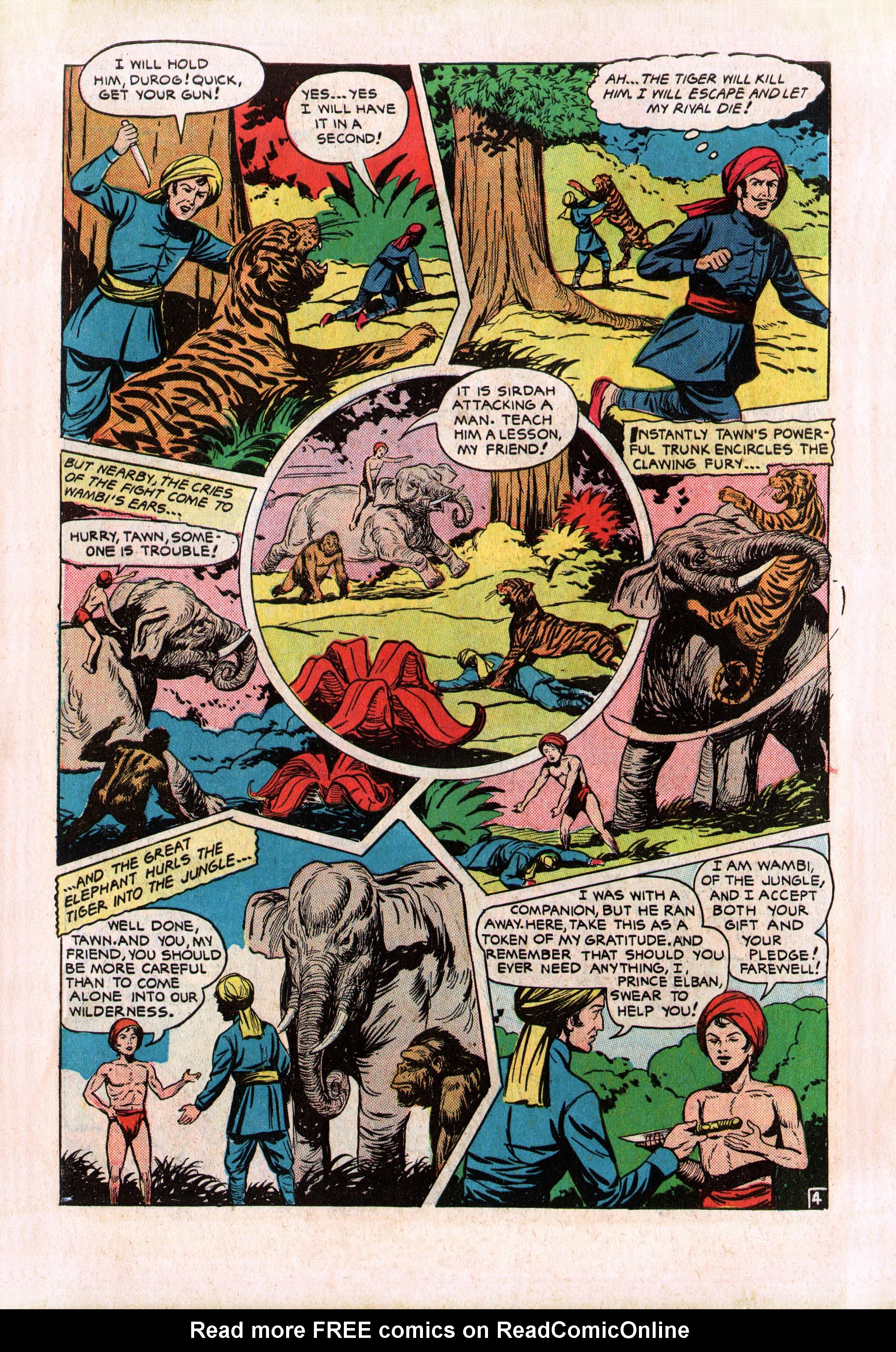 Read online Wambi Jungle Boy comic -  Issue #8 - 6