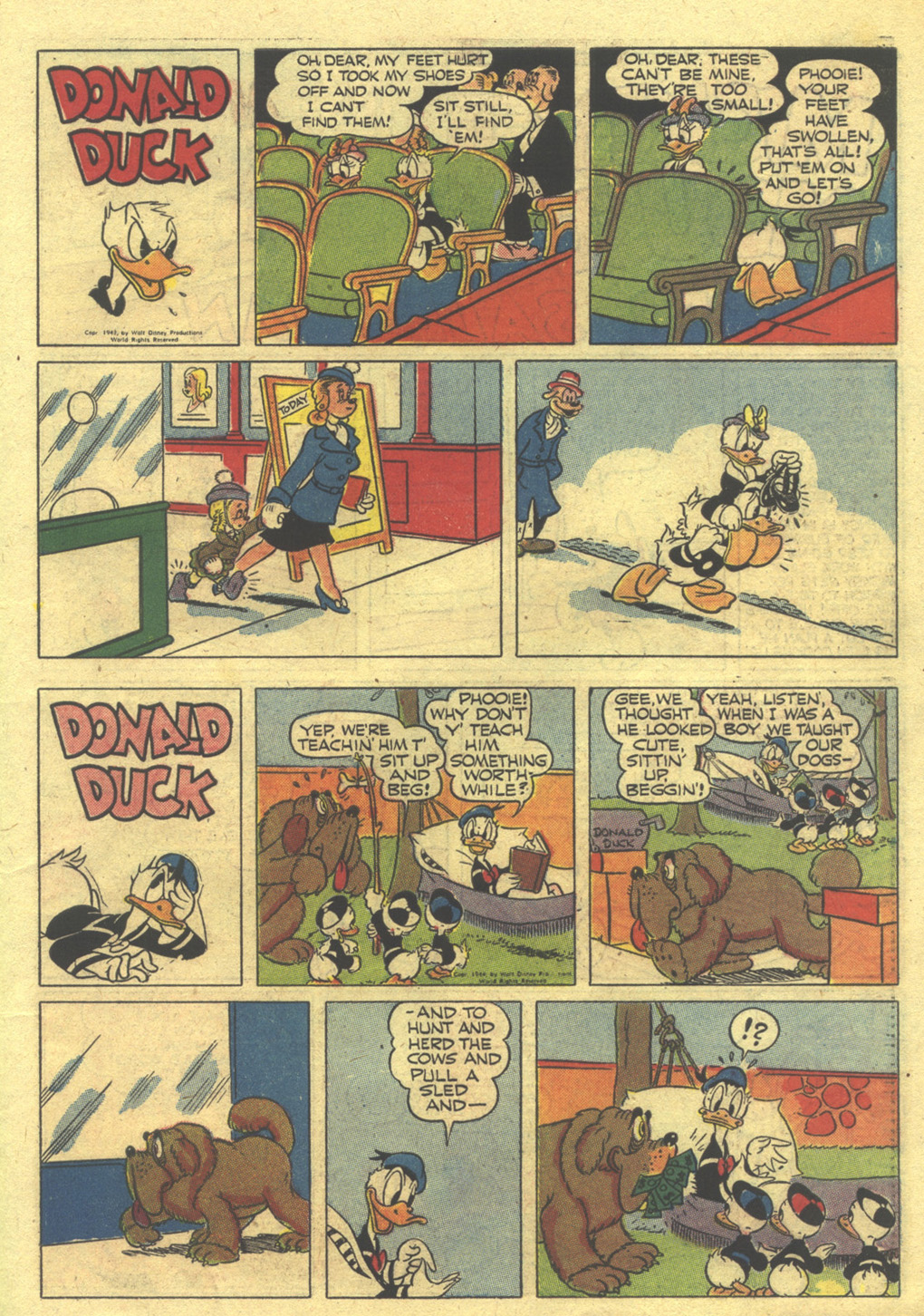 Read online Walt Disney's Comics and Stories comic -  Issue #92 - 41