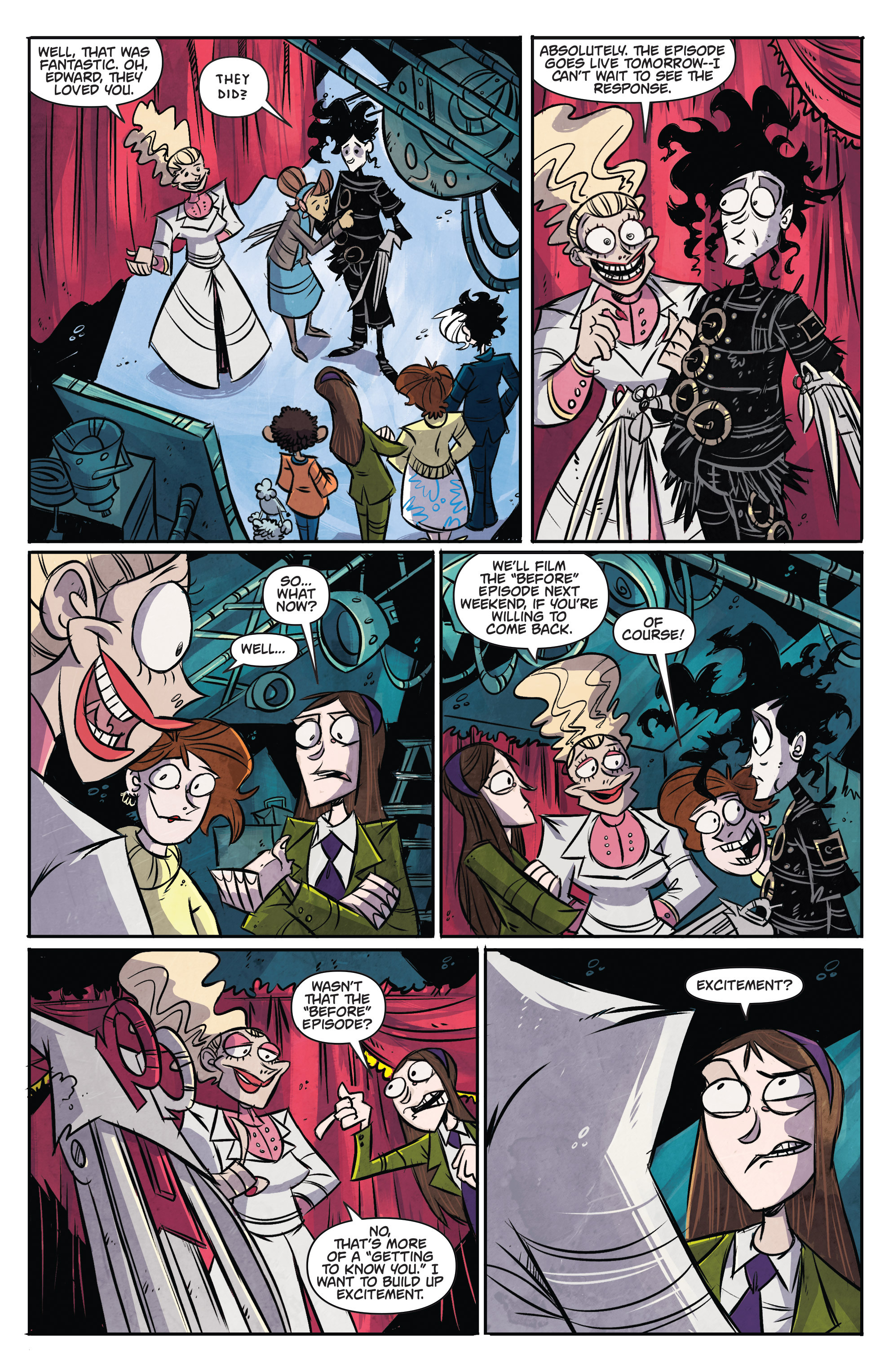Read online Edward Scissorhands comic -  Issue #8 - 20