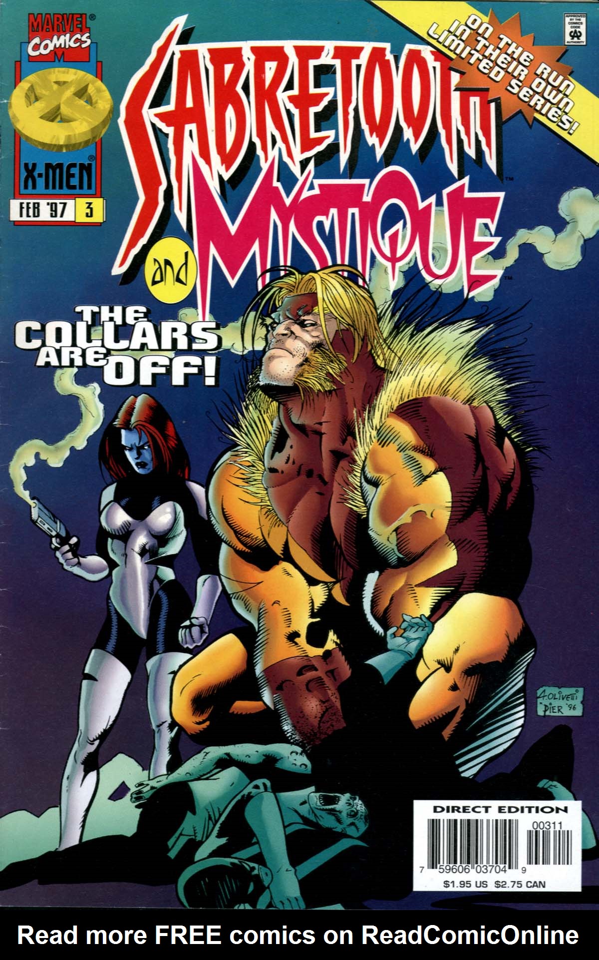 Read online Sabretooth and Mystique comic -  Issue #3 - 1