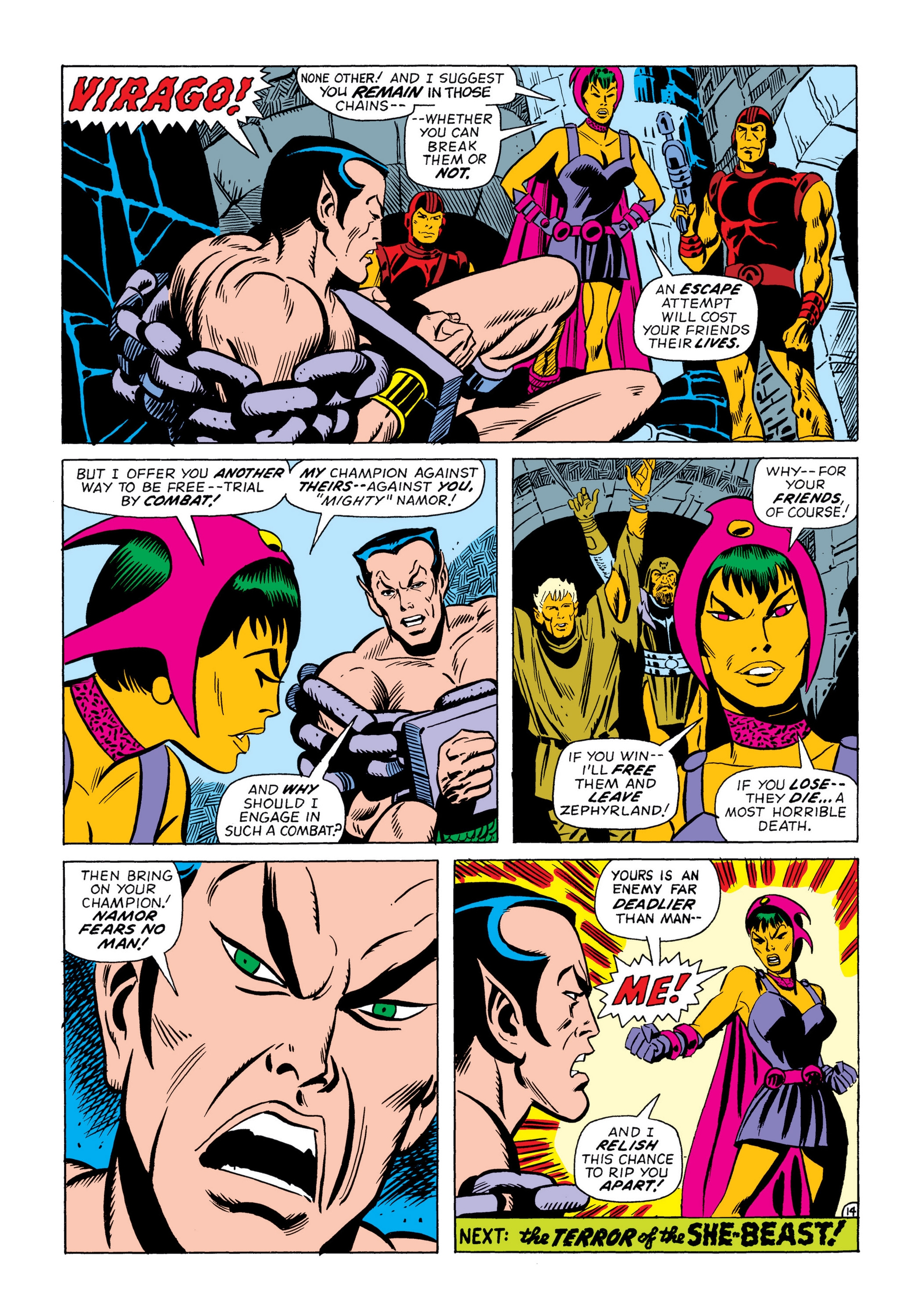 Read online Marvel Masterworks: The Sub-Mariner comic -  Issue # TPB 8 (Part 1) - 86