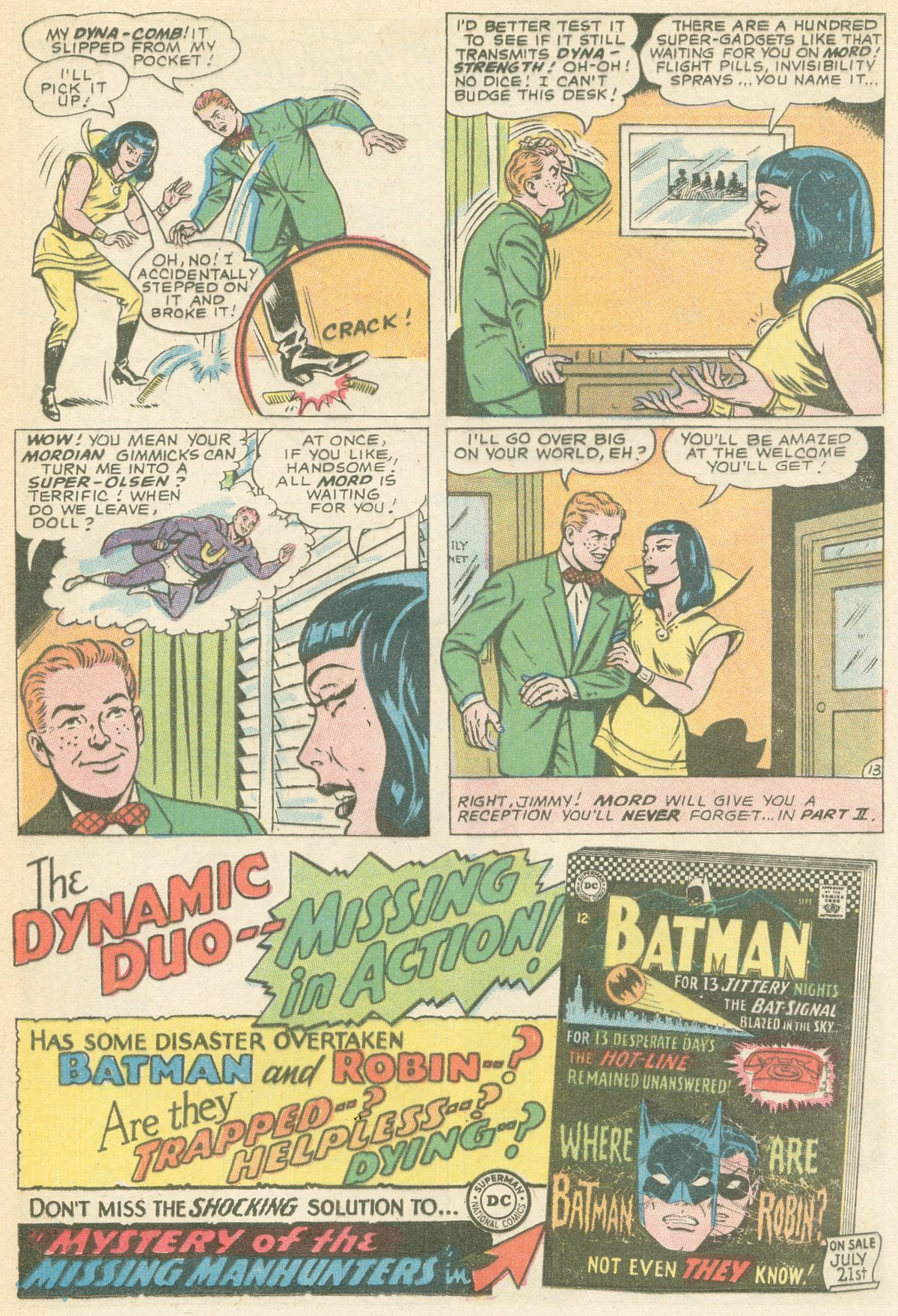 Read online Superman's Pal Jimmy Olsen comic -  Issue #96 - 17