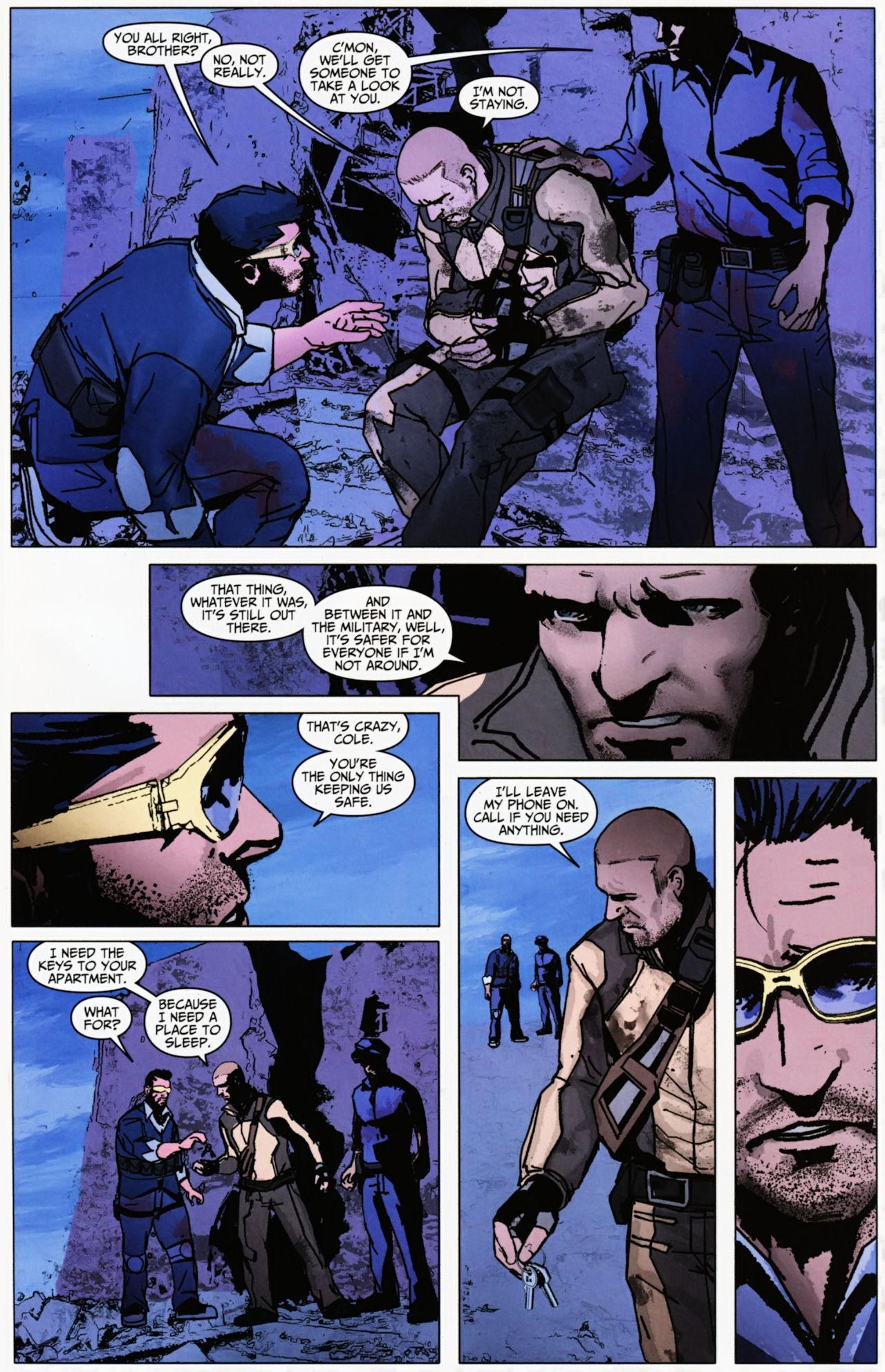 Read online inFamous comic -  Issue #3 - 18