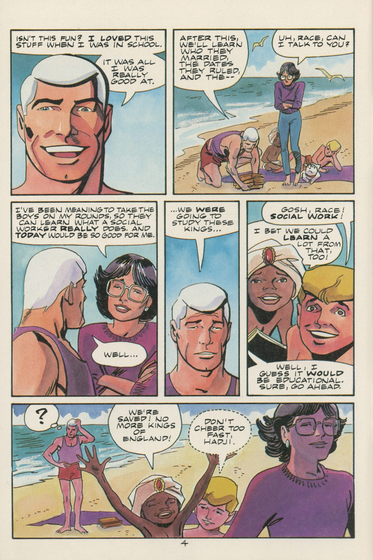 Read online Jonny Quest comic -  Issue #31 - 6