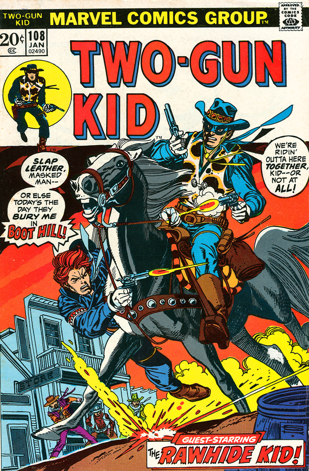 Read online Two-Gun Kid comic -  Issue #108 - 1