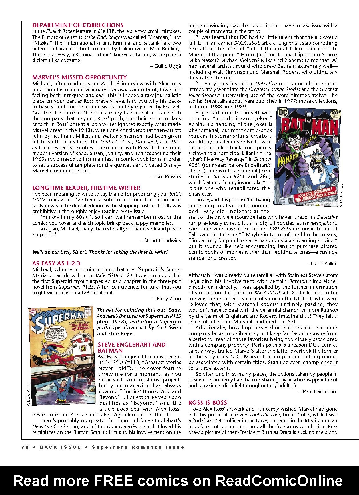 Read online Back Issue comic -  Issue #123 - 80