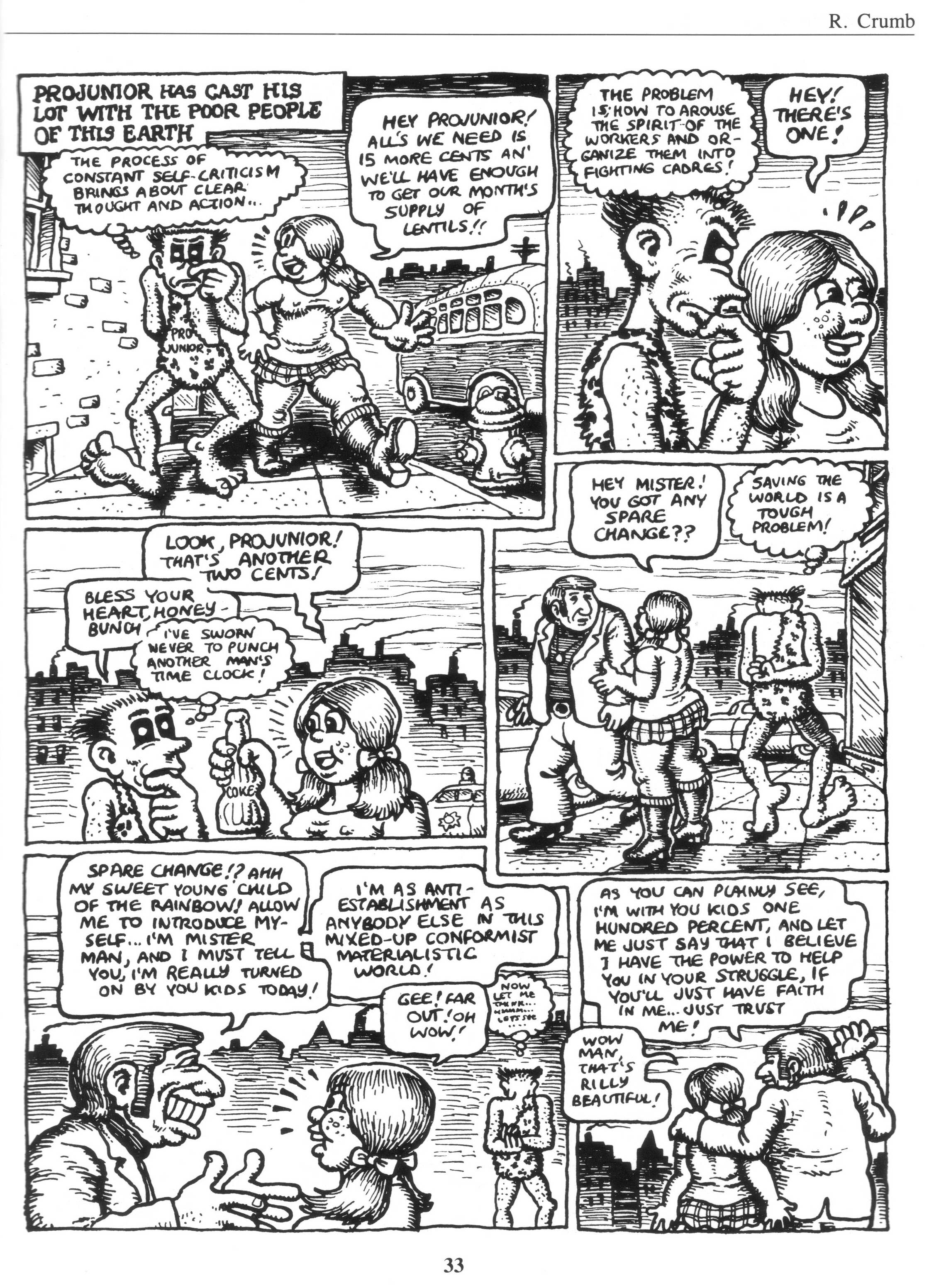 Read online The Complete Crumb Comics comic -  Issue # TPB 7 - 41
