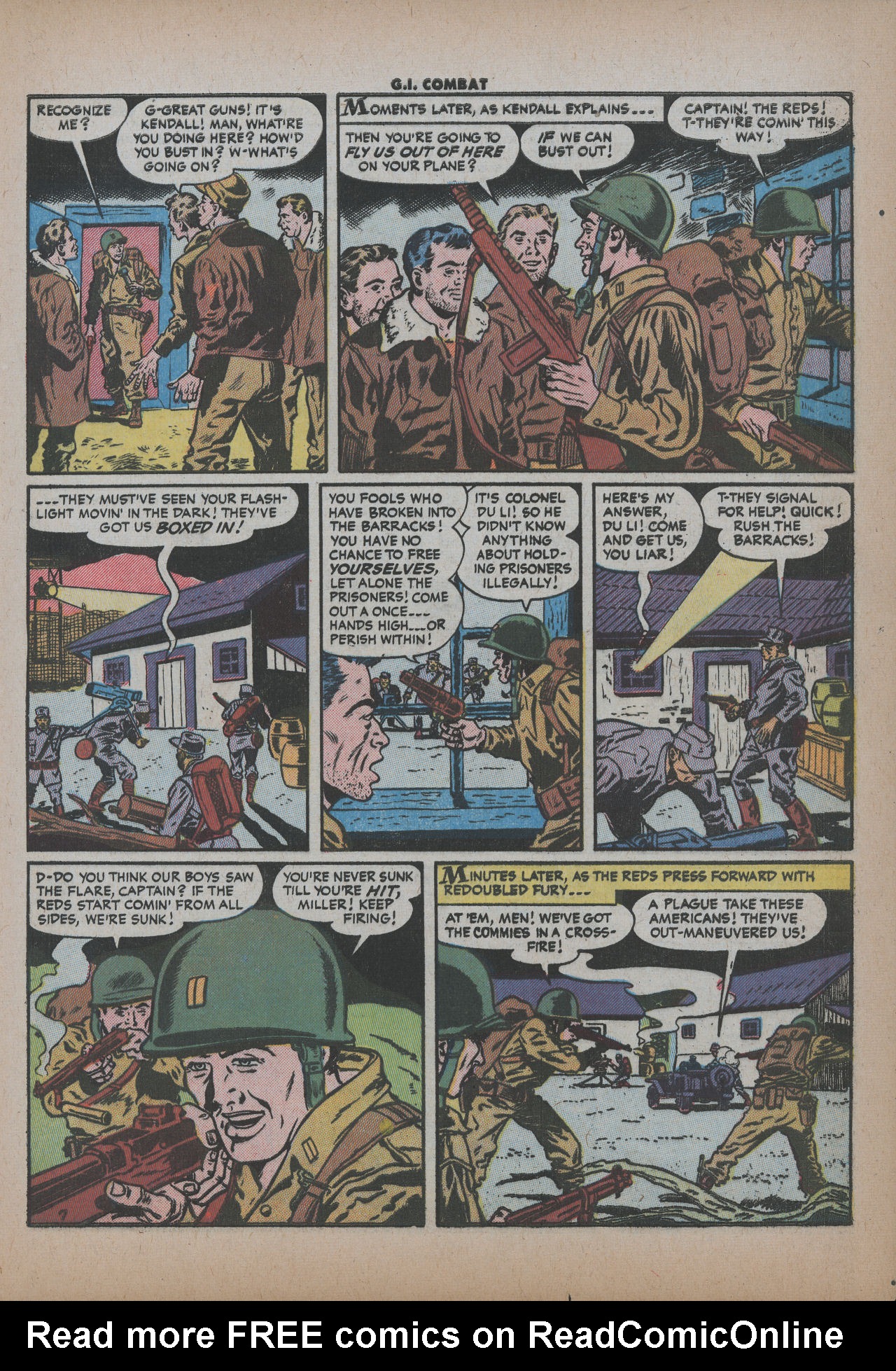 Read online G.I. Combat (1952) comic -  Issue #36 - 9