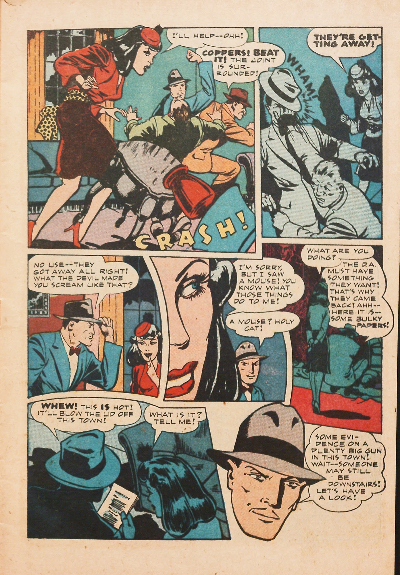 Read online Super-Mystery Comics comic -  Issue #36 - 7