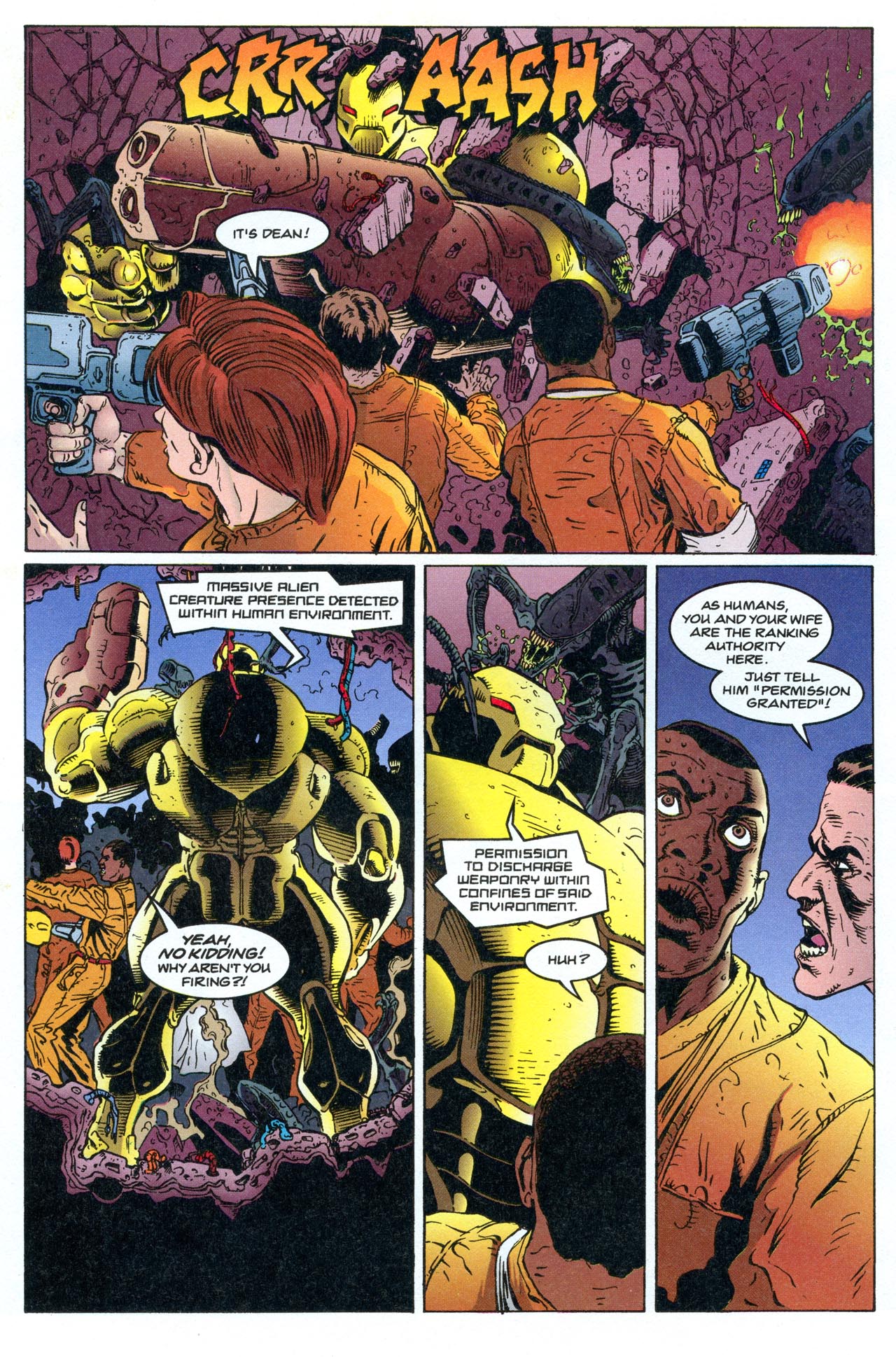 Read online Aliens: Stronghold comic -  Issue #4 - 16