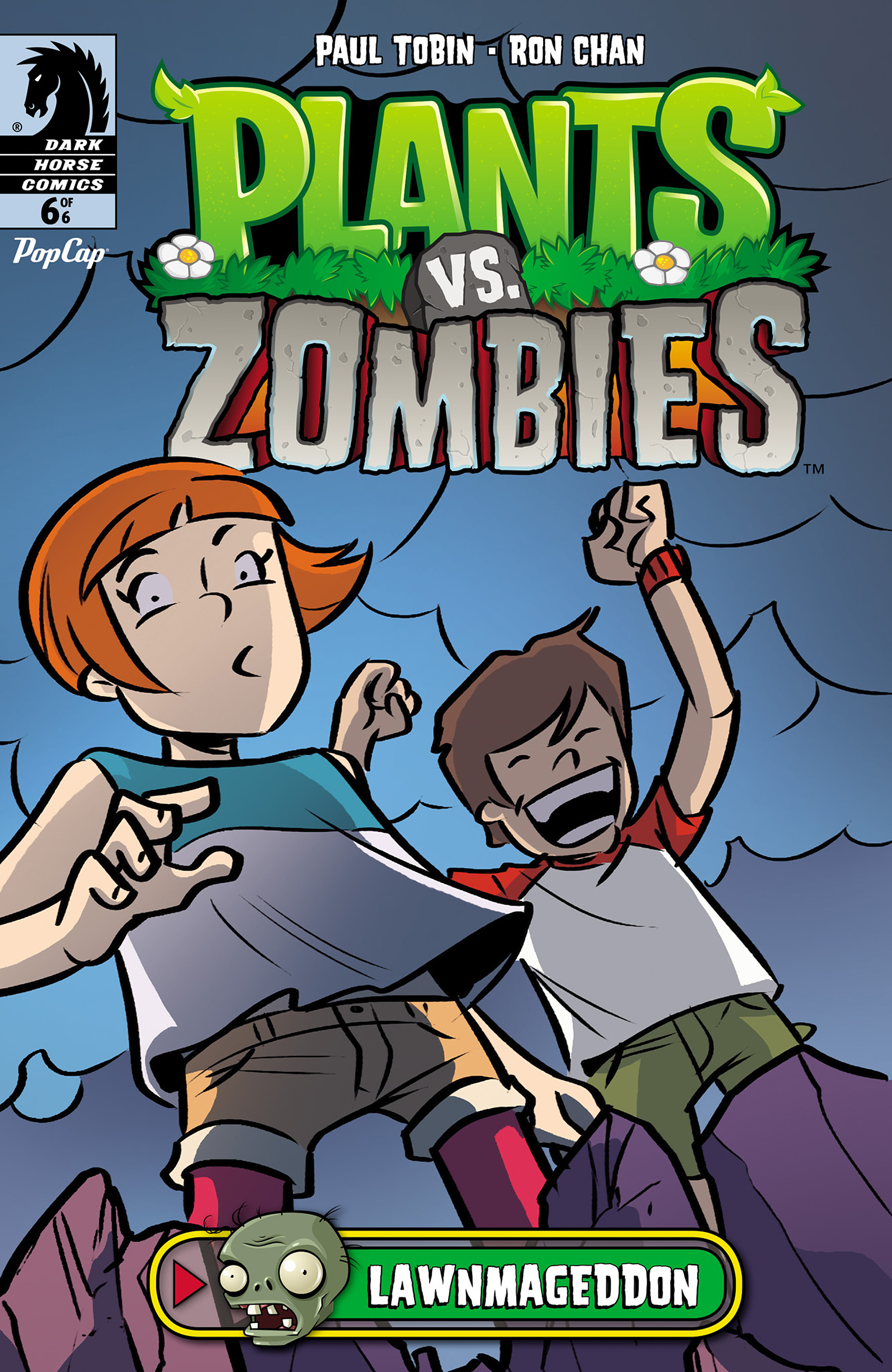 Read online Plants vs. Zombies: Lawnmageddon comic -  Issue #6 - 1